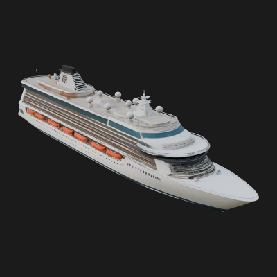 Cruise Ship Model Design 13 3D Print Model