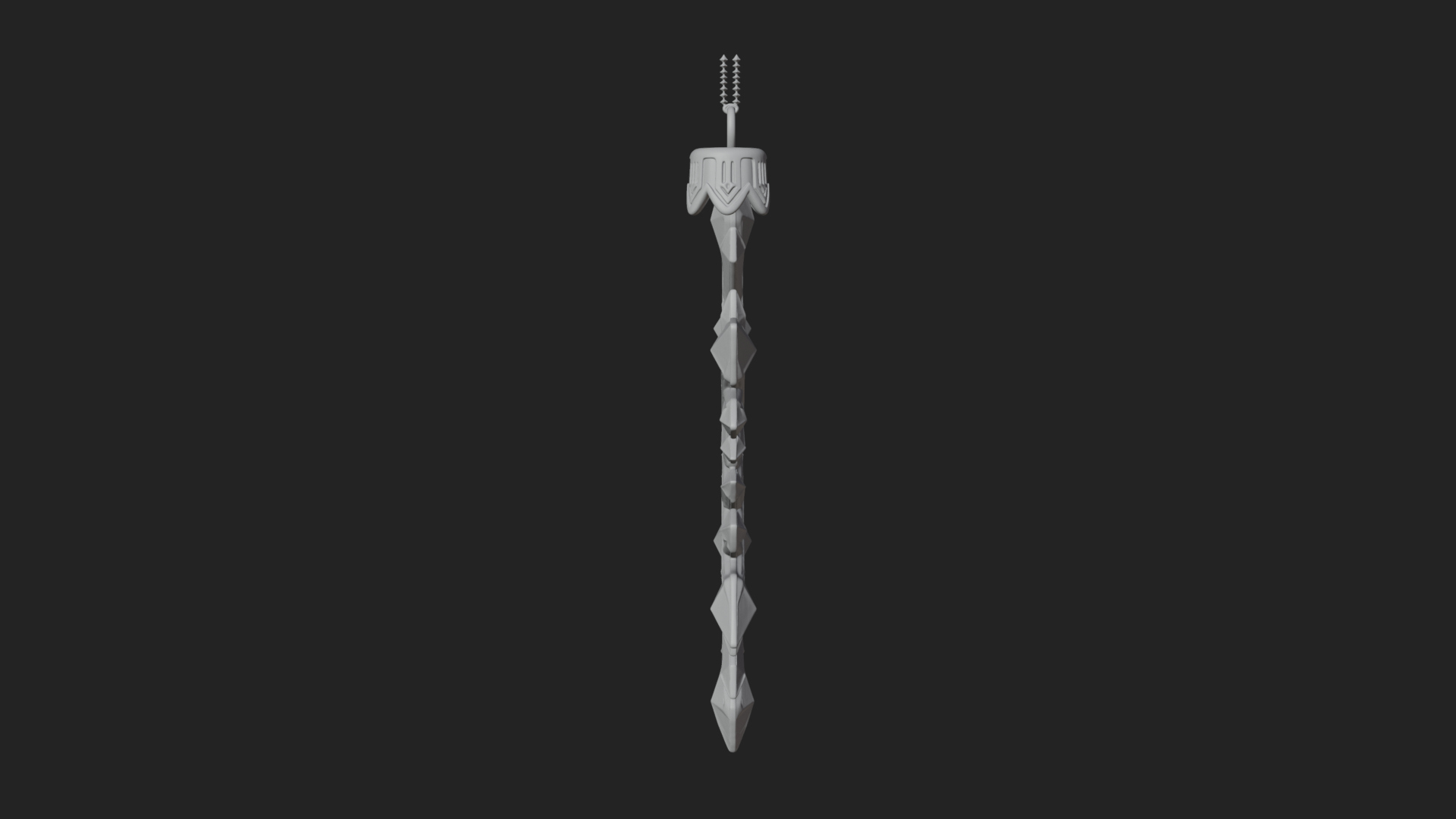 Crystal Snowflake Ornament Design 2 3d Print Model 3D Model