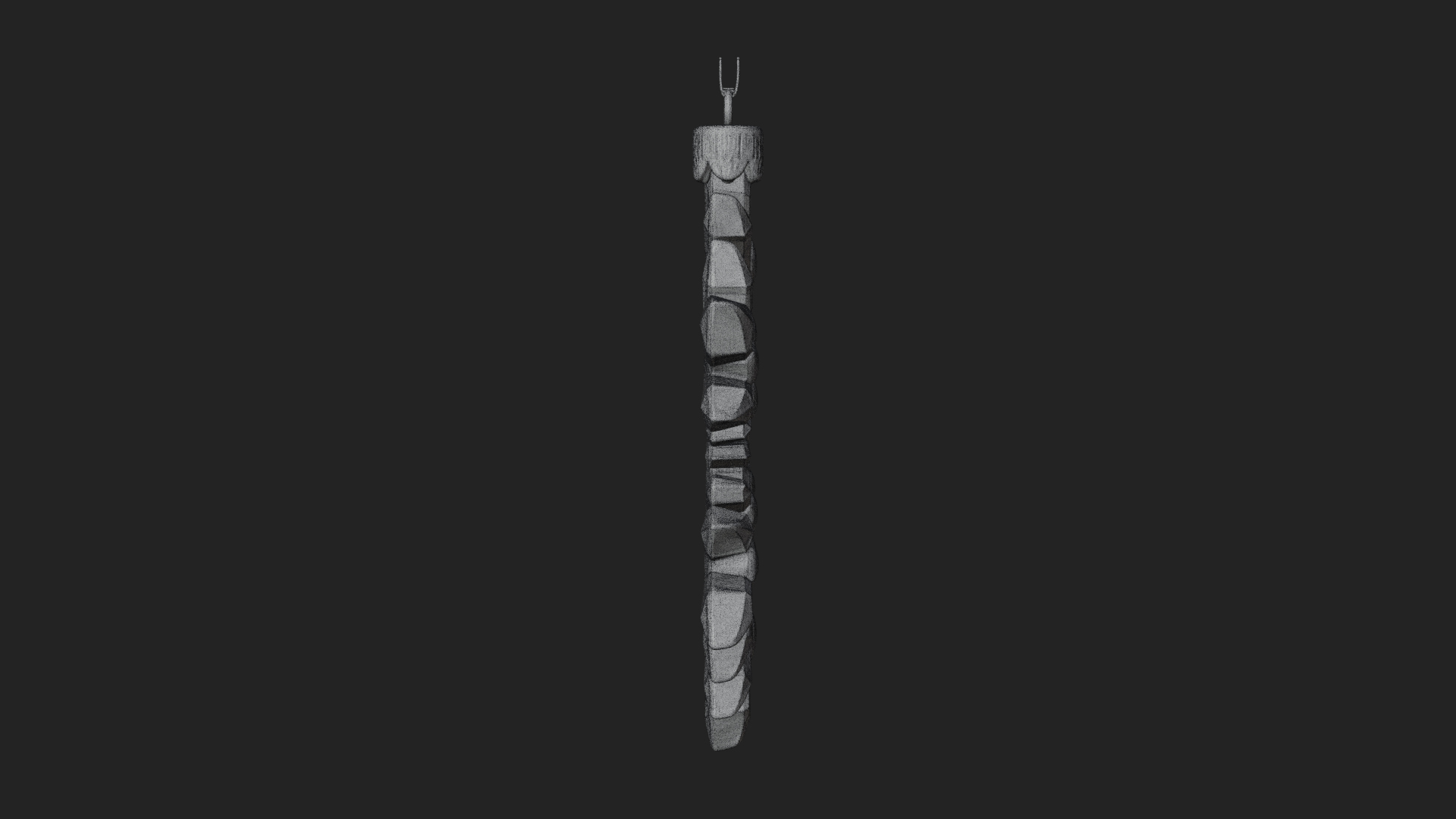 Crystal Snowflake Ornament Design 3 3D Print Model 3D Model