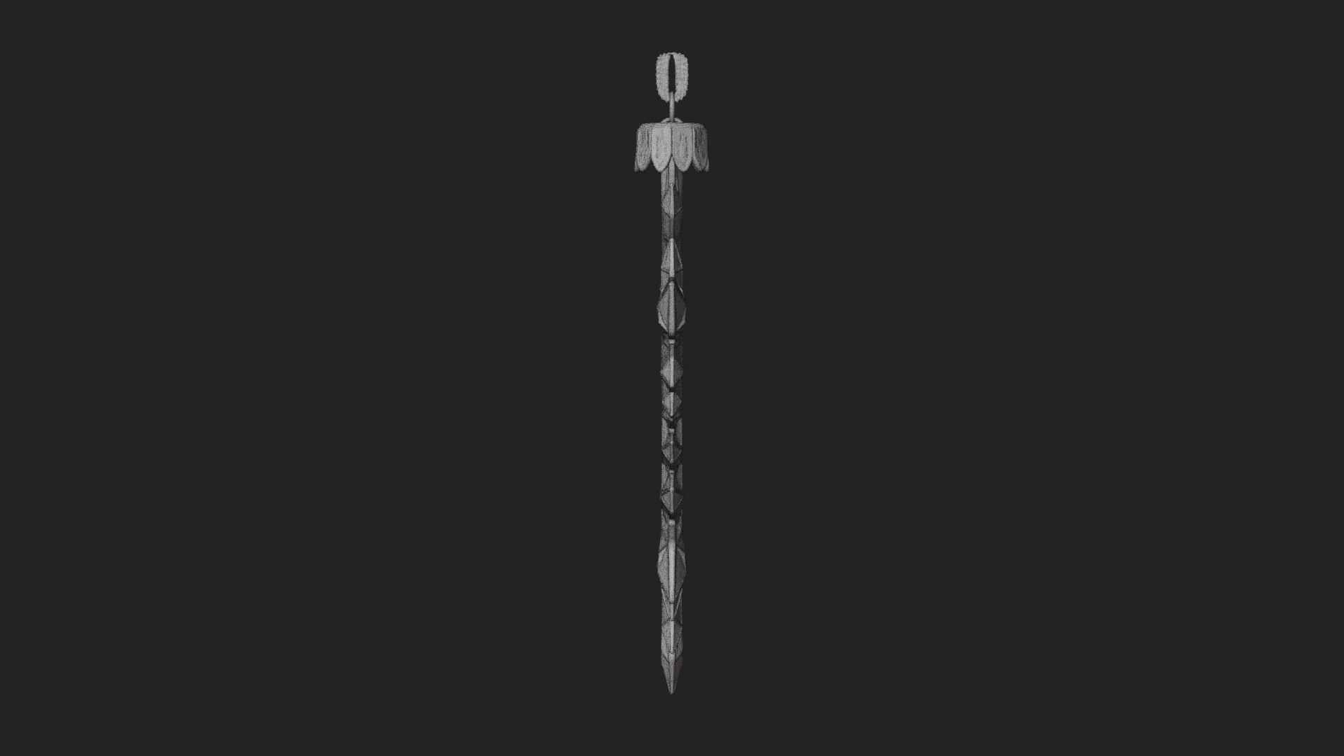 Crystal Snowflake Ornament Design 4 3D Print Model 3D Model