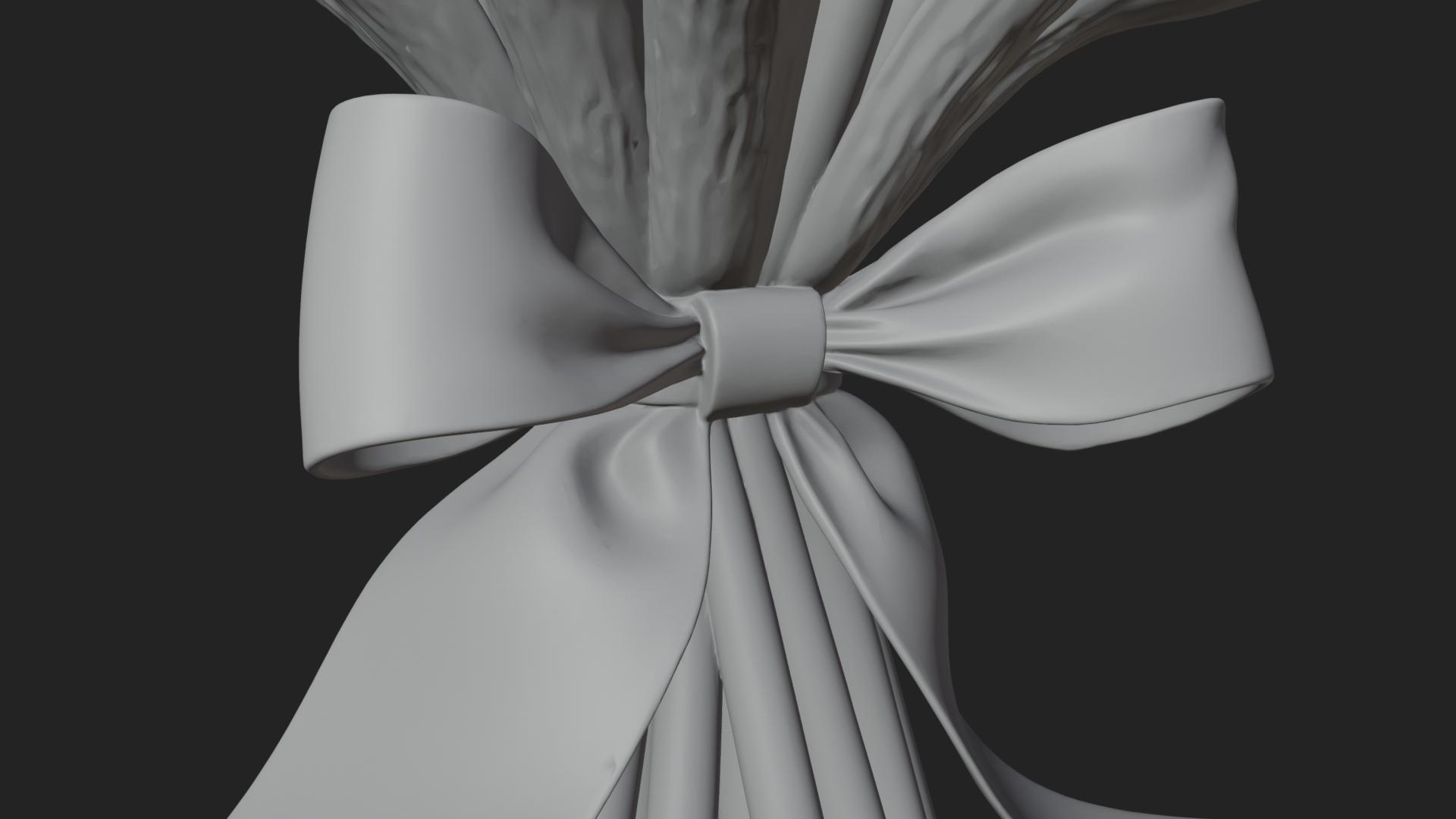 Daffodil Flower Bouquet Ornament Design 1 3D Print Model 3D Model