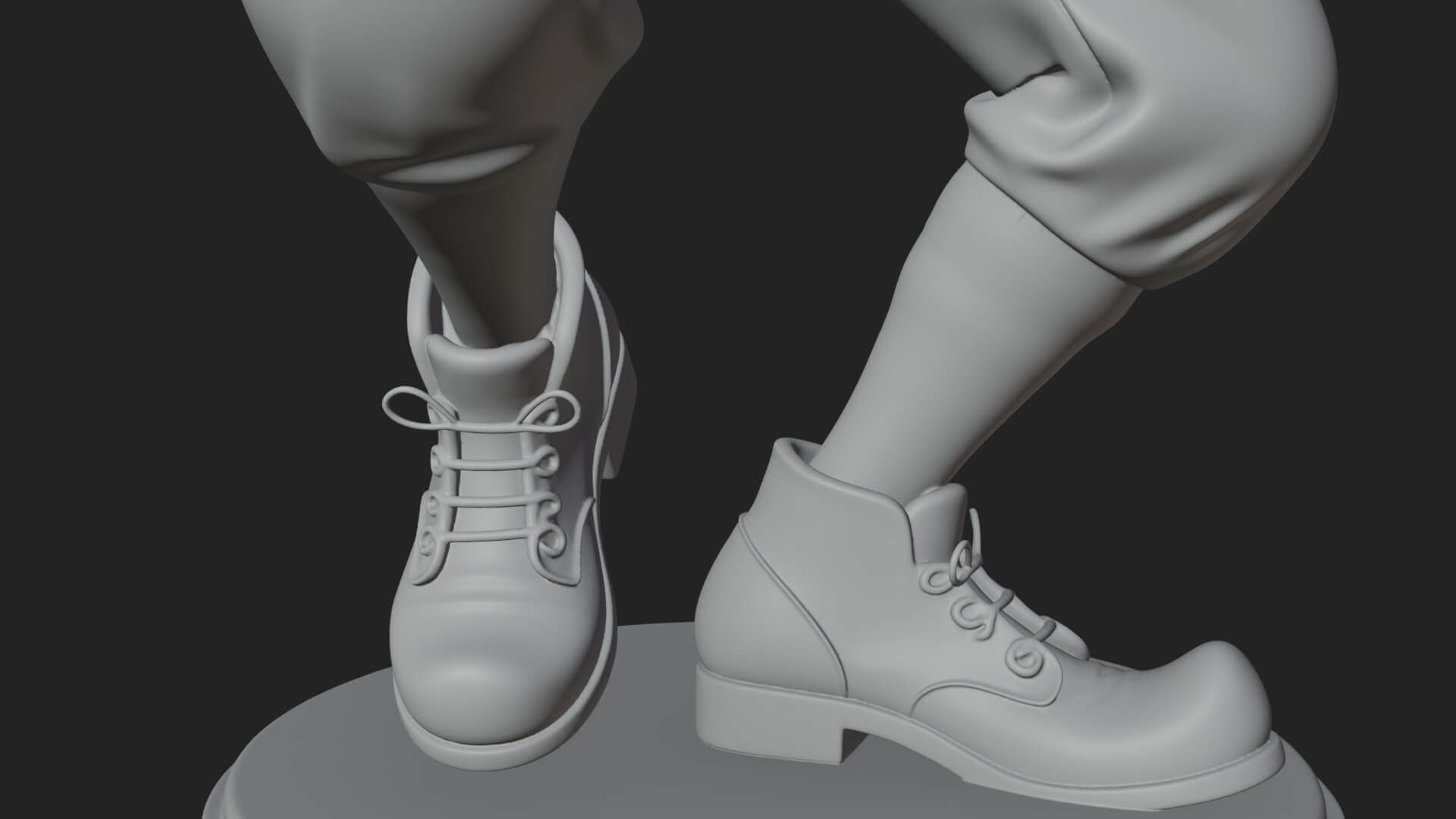 Dancing Leprechaun Statue Design 1 3D Print Model 3D Model