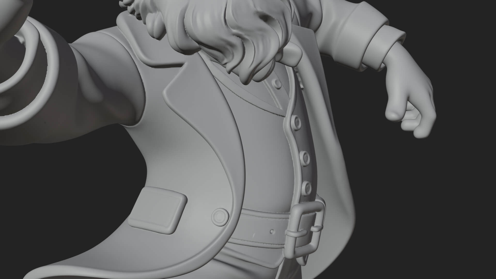 Dancing Leprechaun Statue Design 2 3D Print Model 3D Model