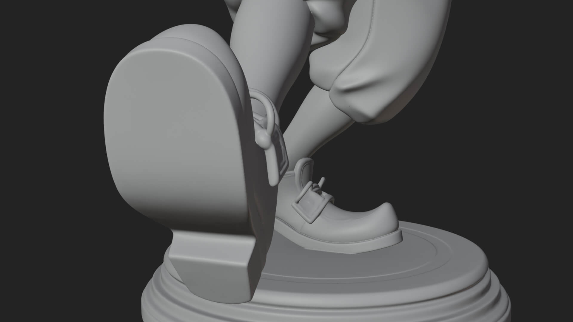Dancing Leprechaun Statue Design 2 3D Print Model 3D Model
