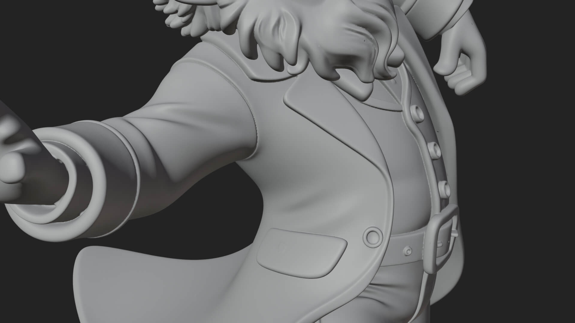 Dancing Leprechaun Statue Design 4 3D Print Model 3D Model
