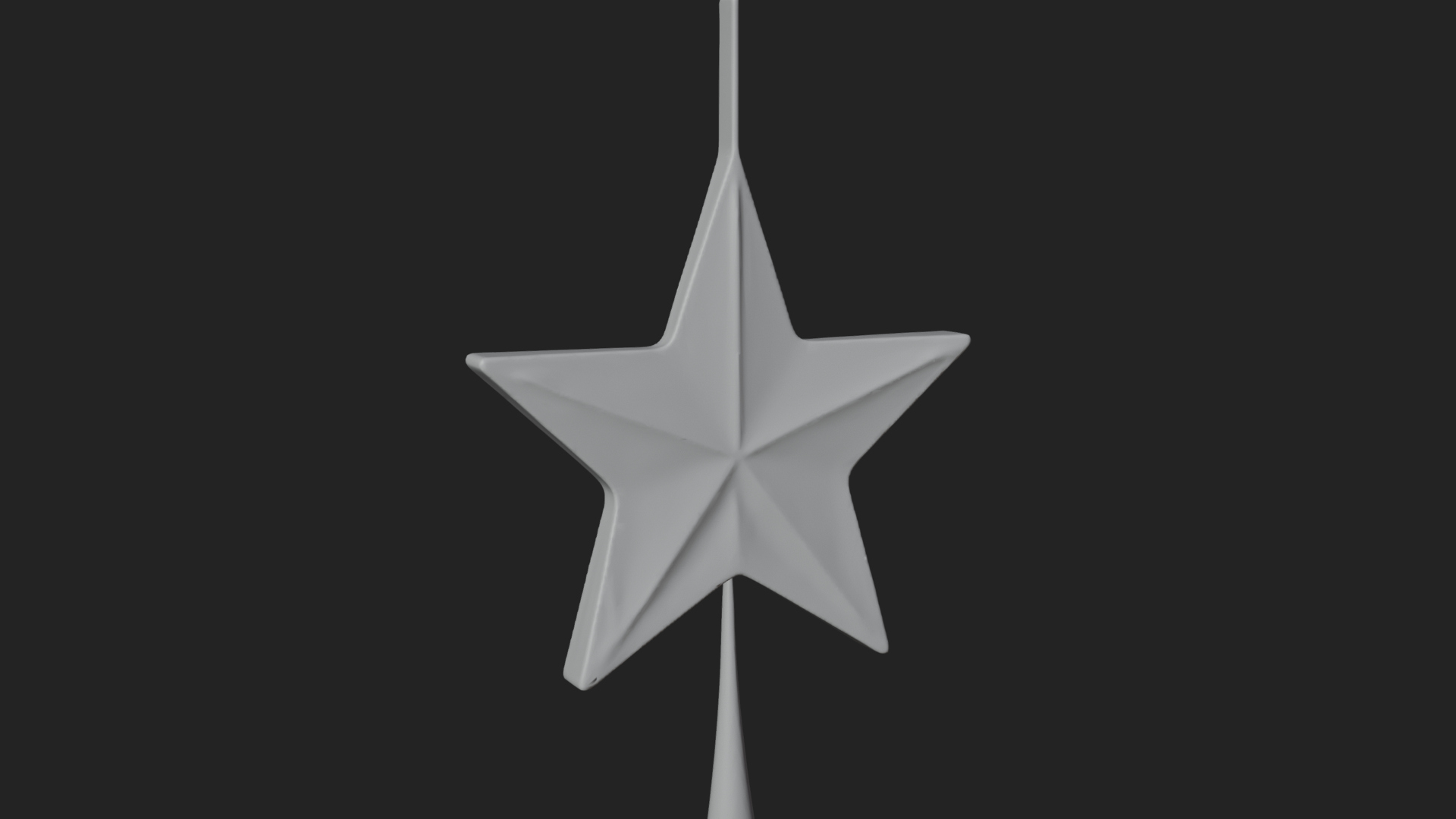 Decorated Christmas Tree Model Design 1 3D Print Model 3D Model