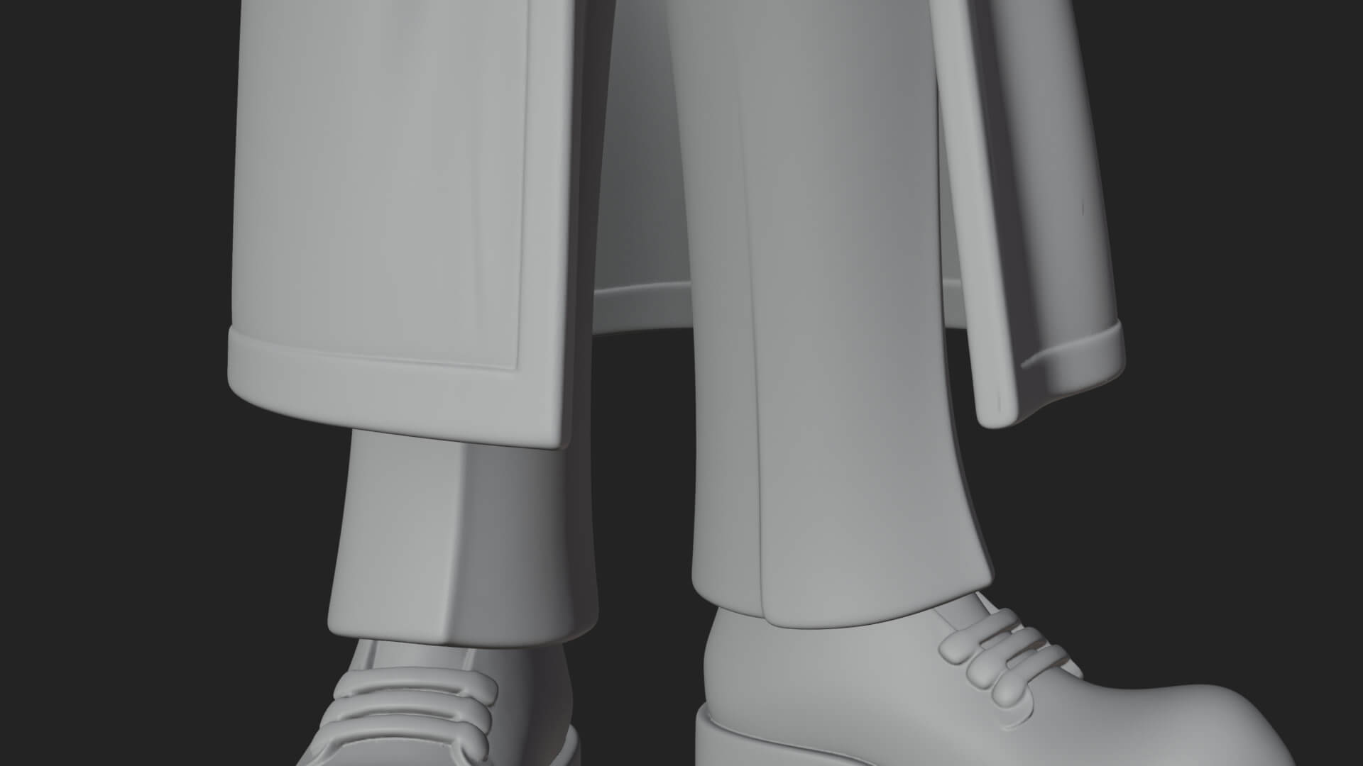 Detective Man Statue Design 4 3D Print Model 3D Model