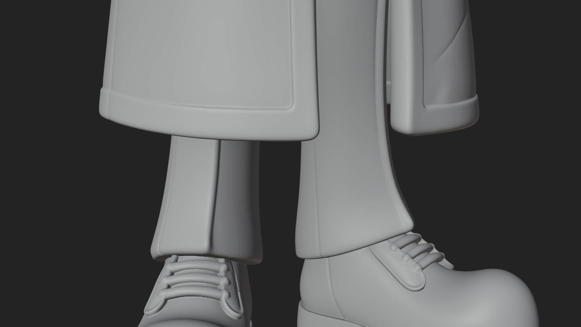 Detective Man Statue Design 5 3D Print Model 3D Model