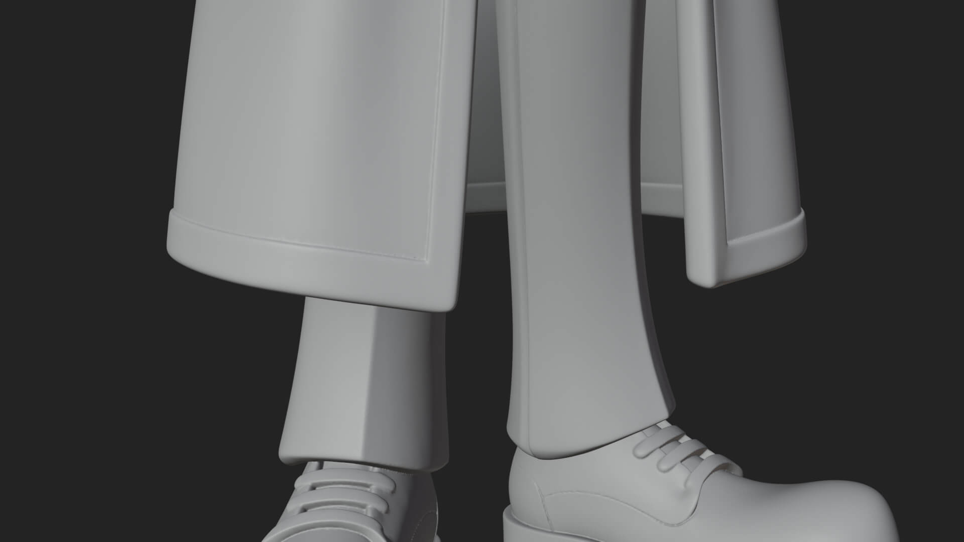 Detective Man Statue Design 6 3D Print Model 3D Model