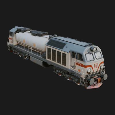 Diesel Locomotive Model Design 5 3D Print Model