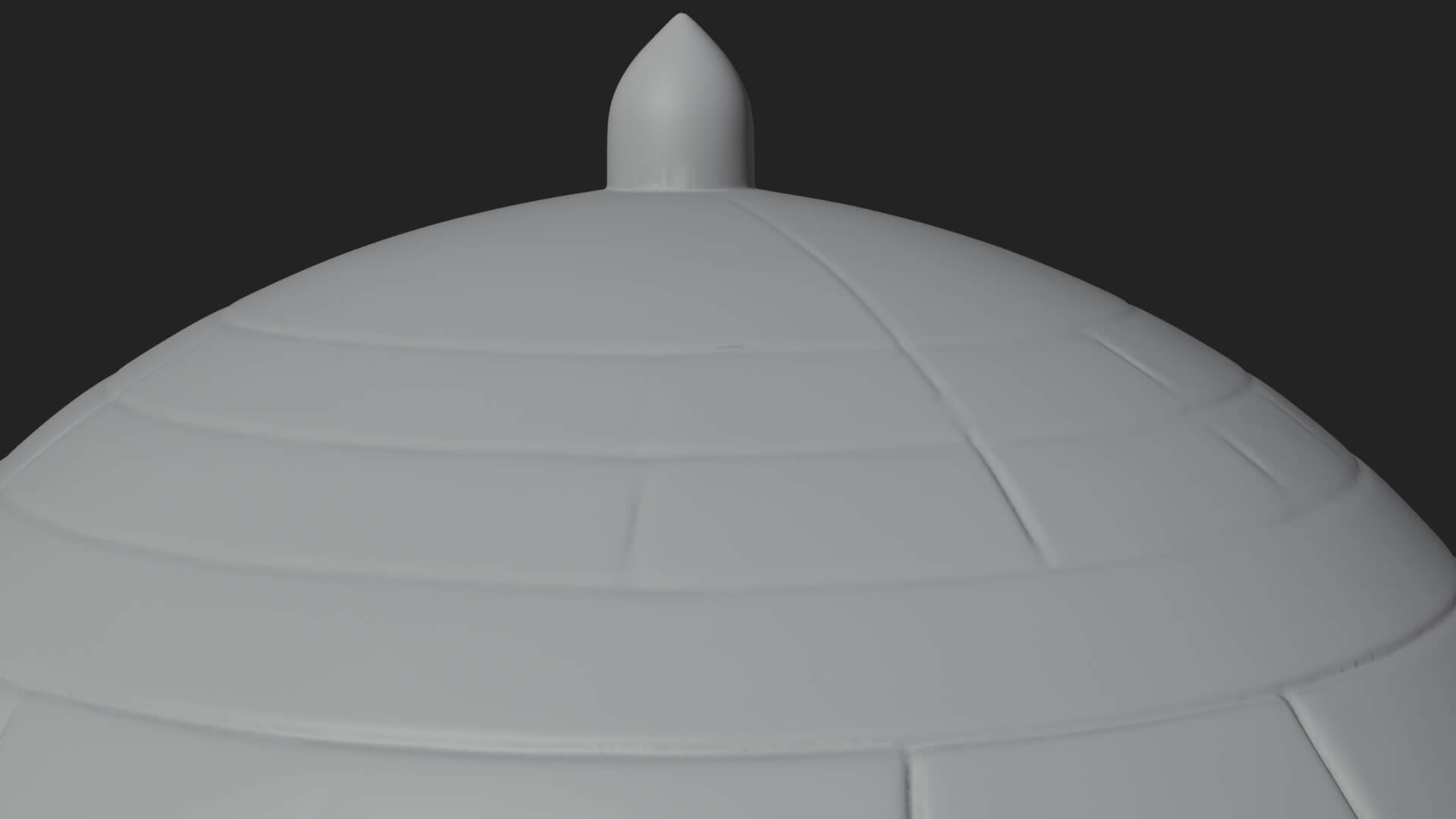 Domed Stone Shrine Model Design 1 3D Print Model 3D Model