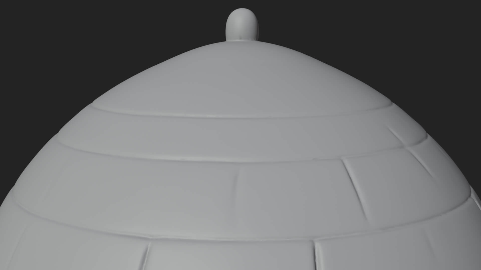 Domed Stone Shrine Model Design 3 3D Print Model 3D Model
