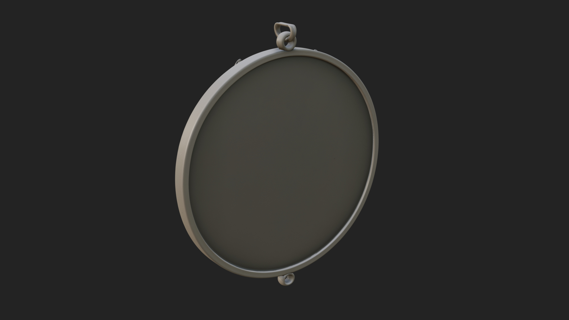 Dragon Skull Oval Relief Plaque Design 2 3D Print Model 3D Model
