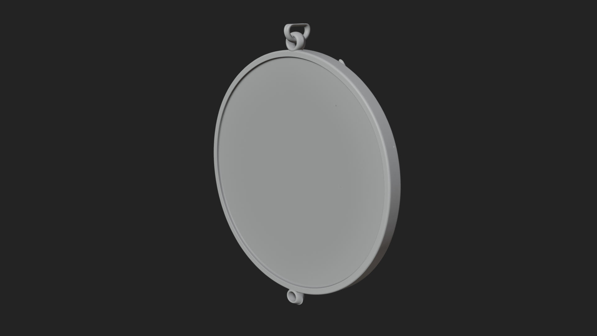 Dragon Skull Oval Relief Plaque Design 2 3D Print Model 3D Model