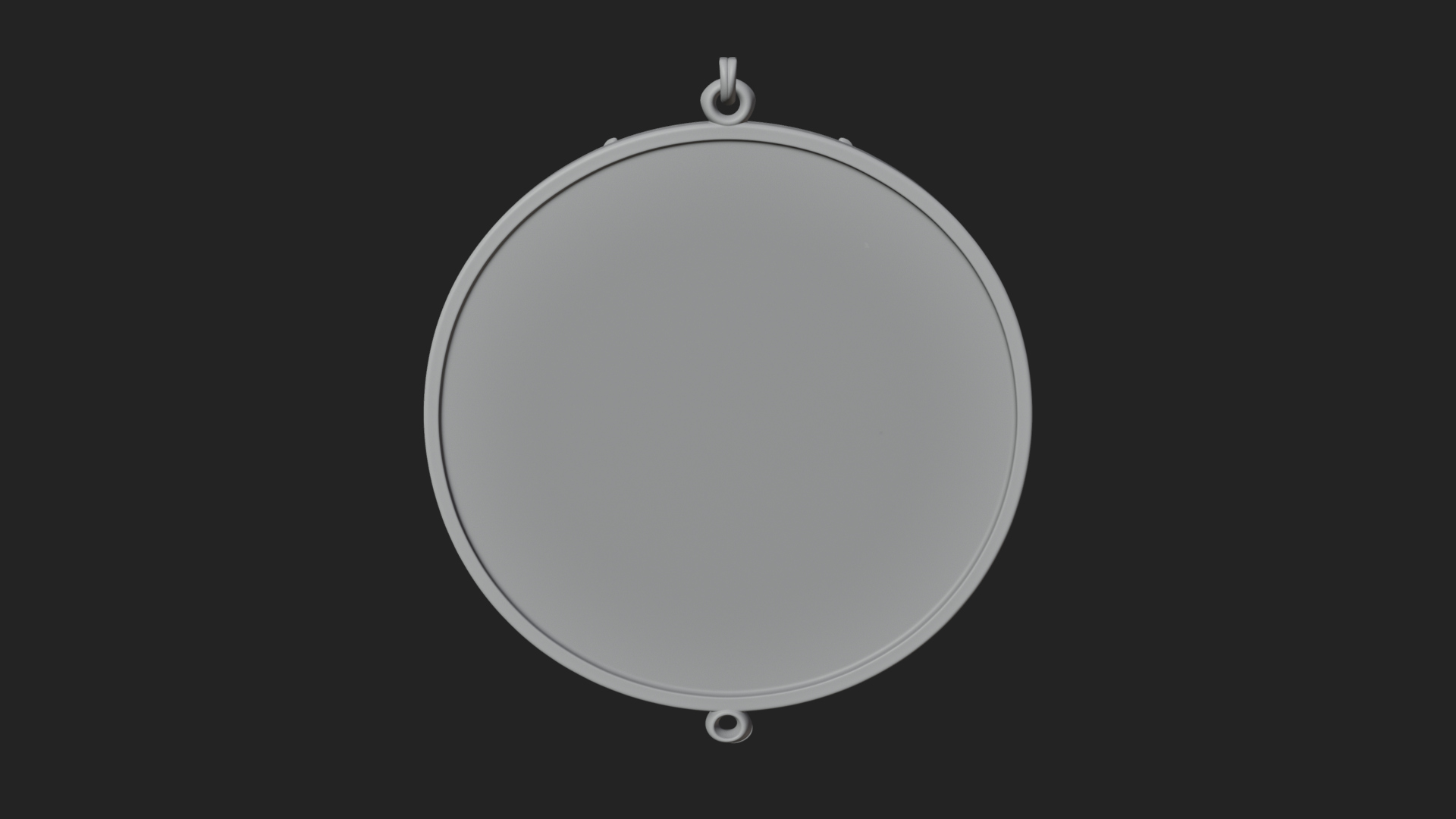 Dragon Skull Oval Relief Plaque Design 2 3D Print Model 3D Model