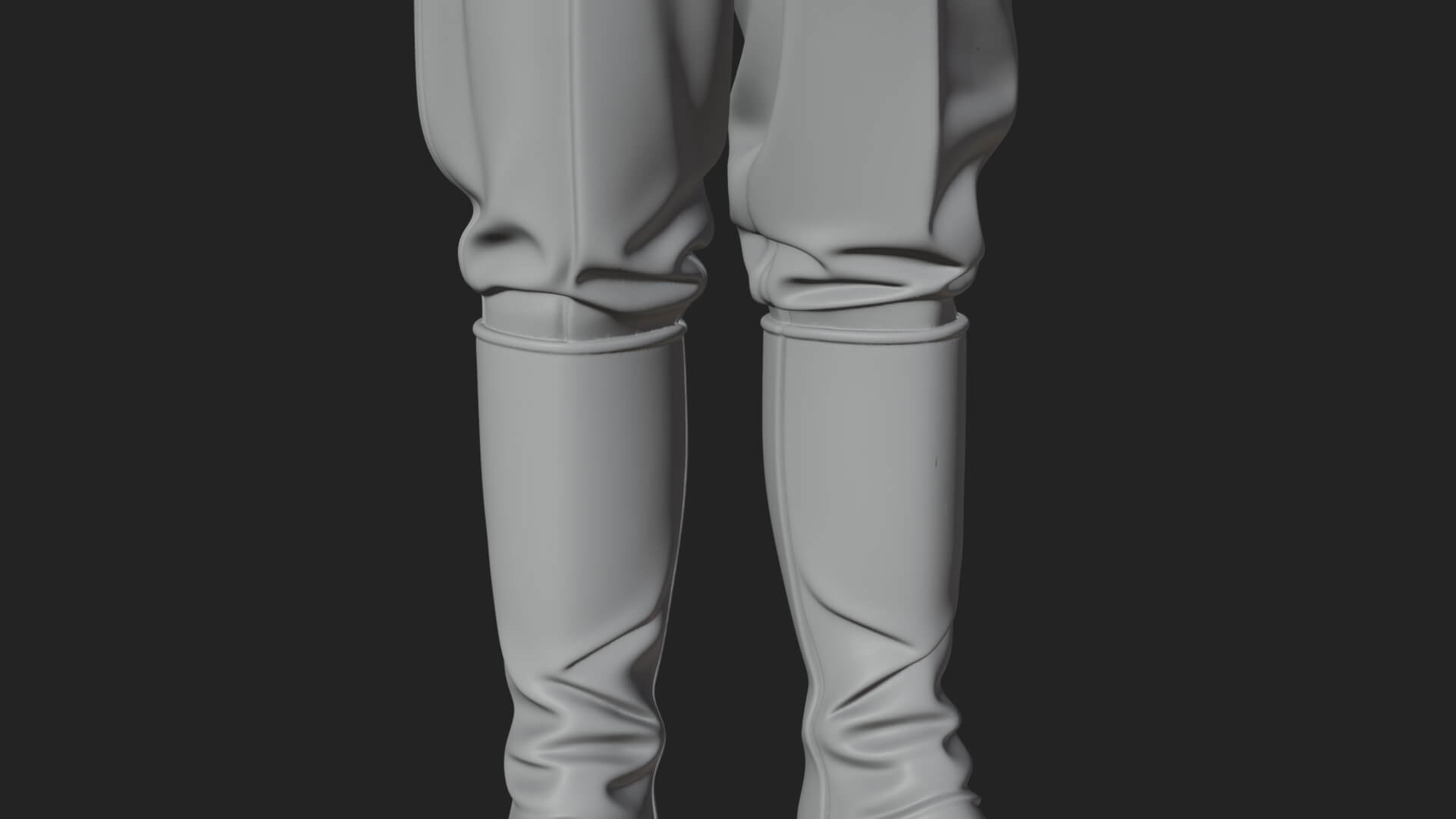 Dress Uniform Officer Statue Design 8 3D Print Model 3D Model
