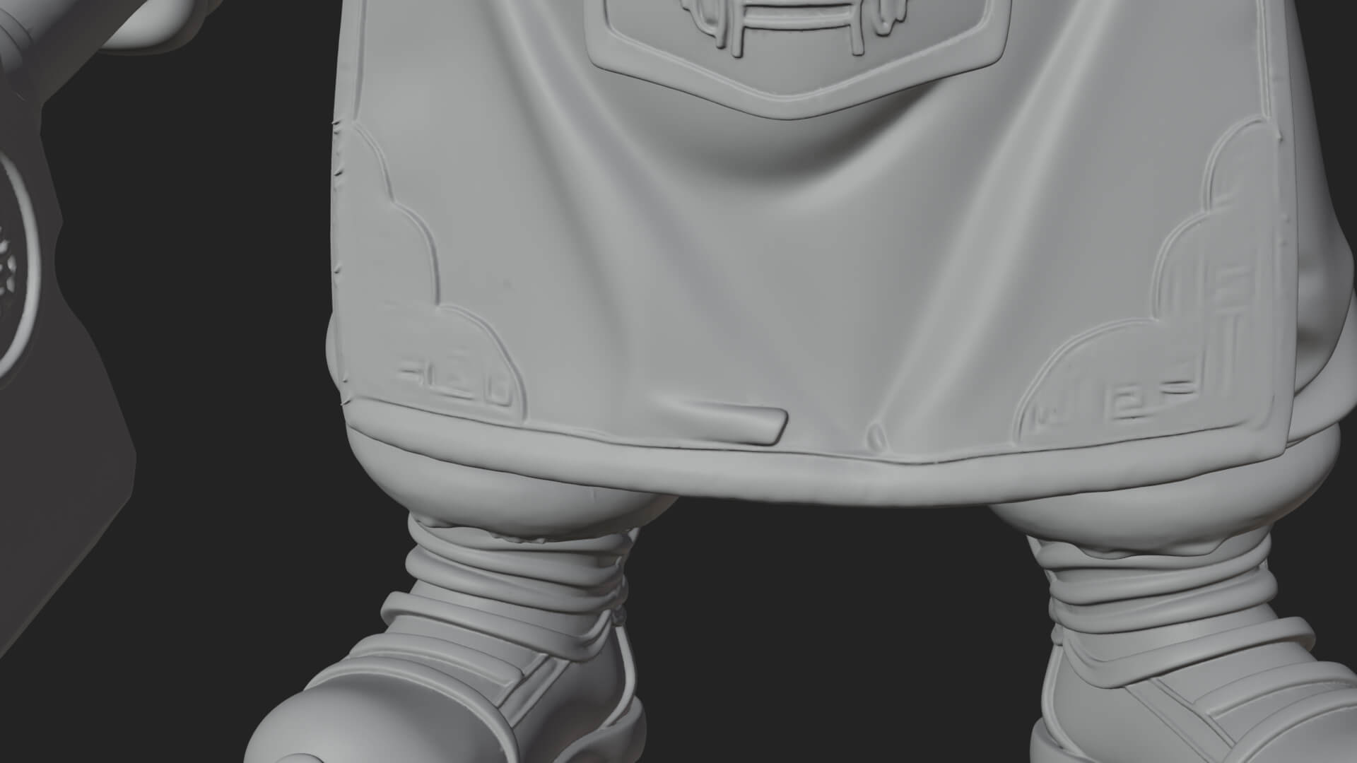 Dwarf Blacksmith Statue Design 1 3D Print Model 3D Model