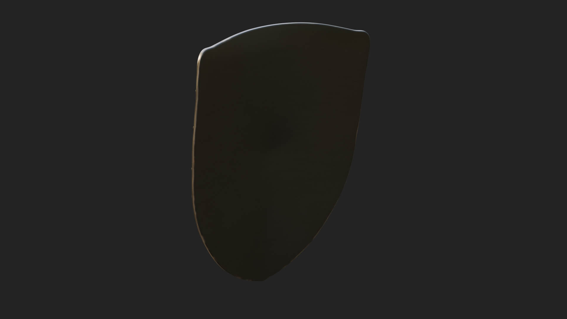 Eagle Crest Oval Shield Model Design 3 3D Print Model 3D Model