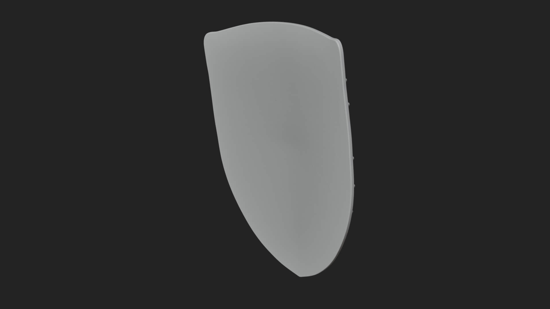 Eagle Crest Oval Shield Model Design 3 3D Print Model 3D Model