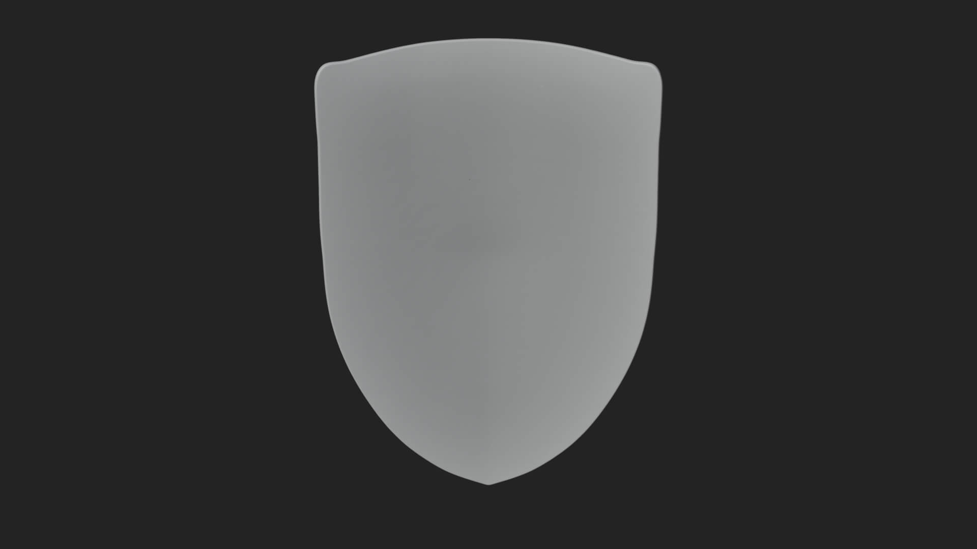 Eagle Crest Oval Shield Model Design 3 3D Print Model 3D Model