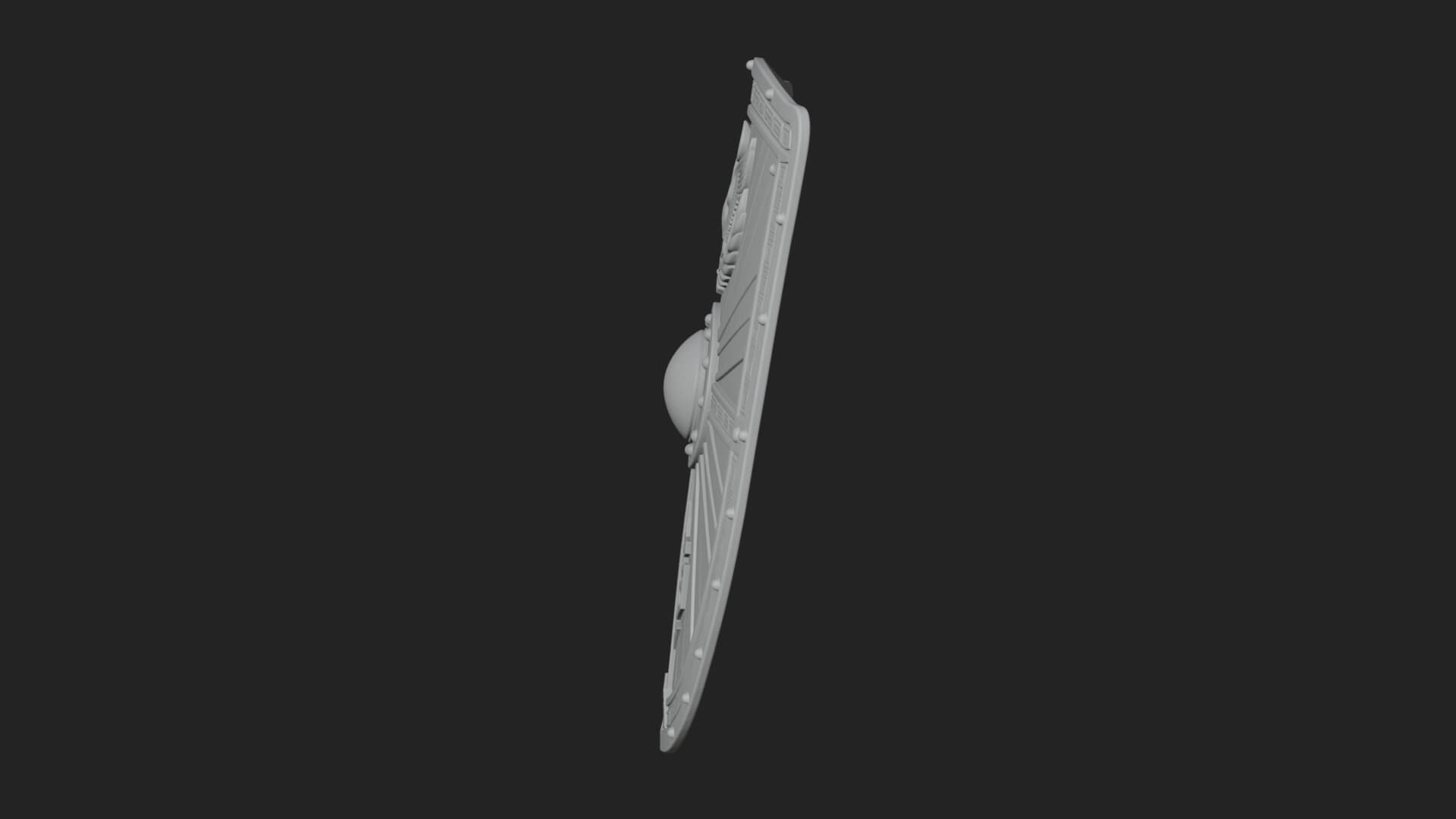 Eagle Crest Oval Shield Model Design 3 3D Print Model 3D Model
