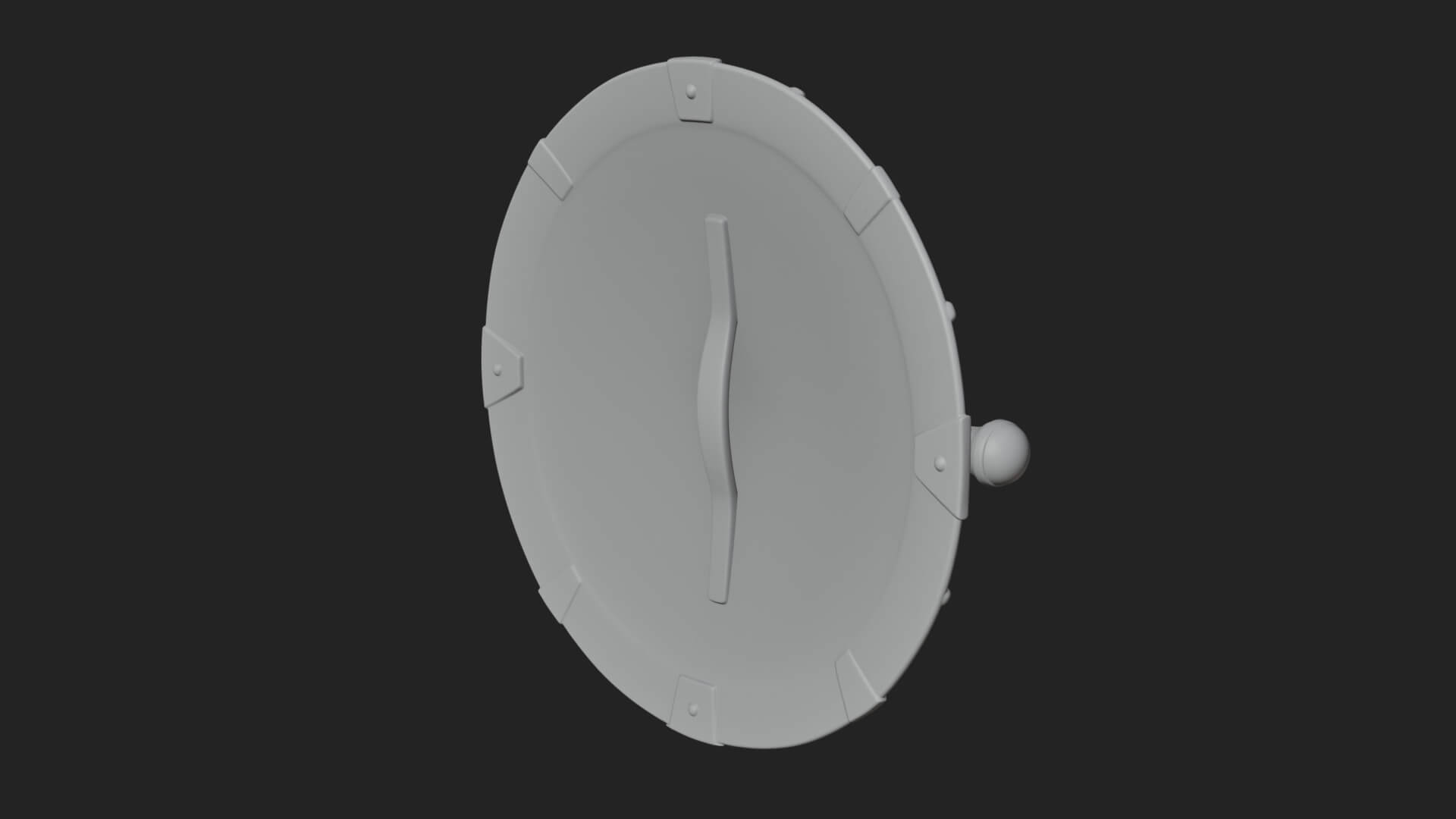 Eagle Crest Oval Shield Model Design 4 3D Print Model 3D Model