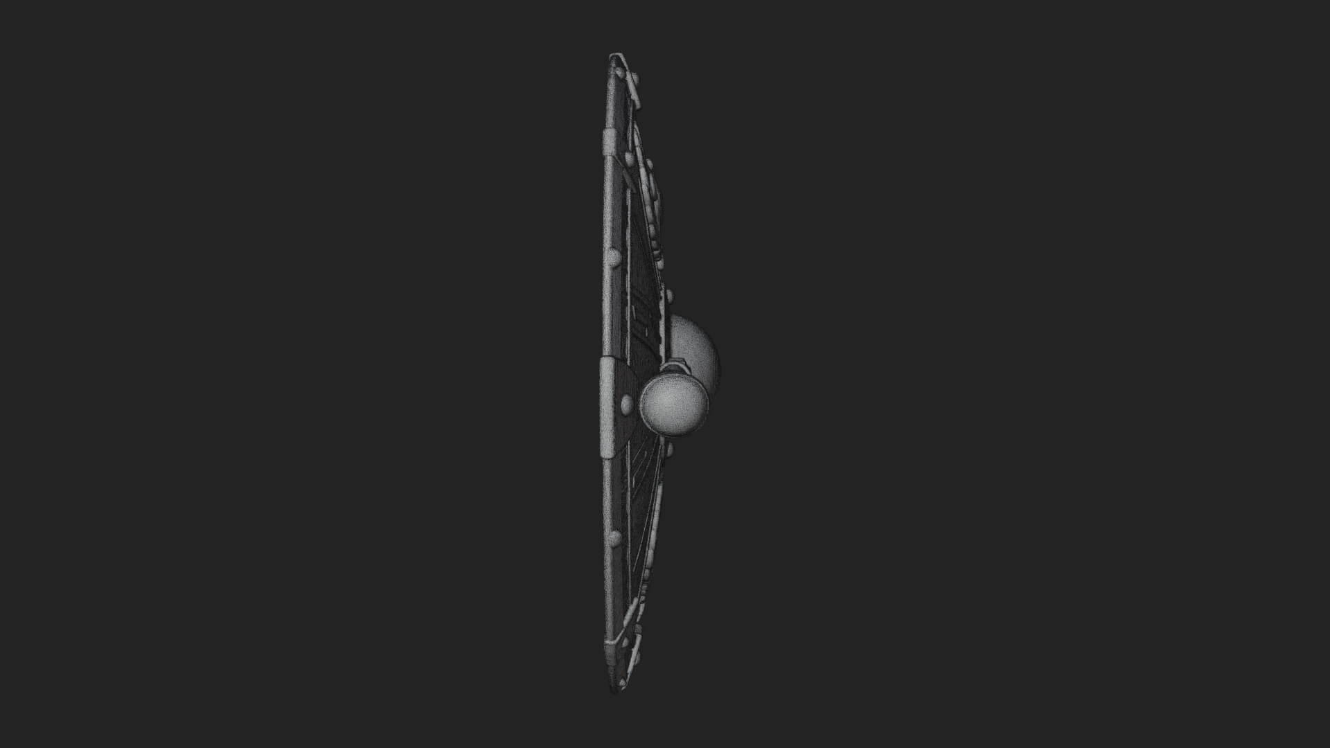 Eagle Crest Oval Shield Model Design 4 3D Print Model 3D Model