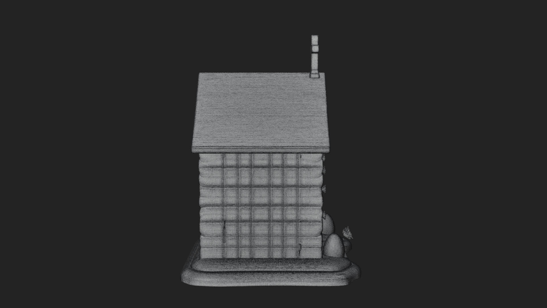 Easter Blossom Chapel House Design 1 3D Print Model 3D Model