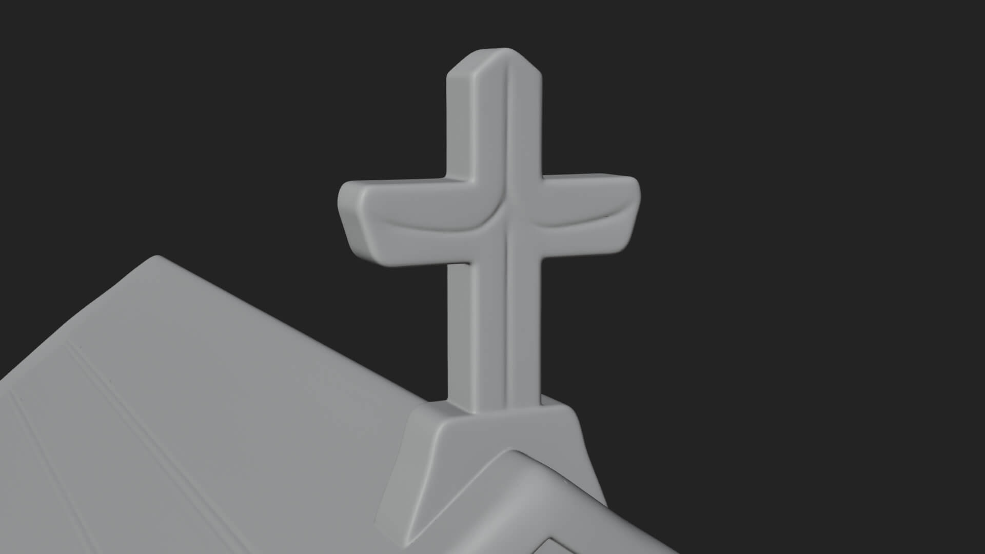 Easter Blossom Chapel House Design 2 3d Print Model 3D Model