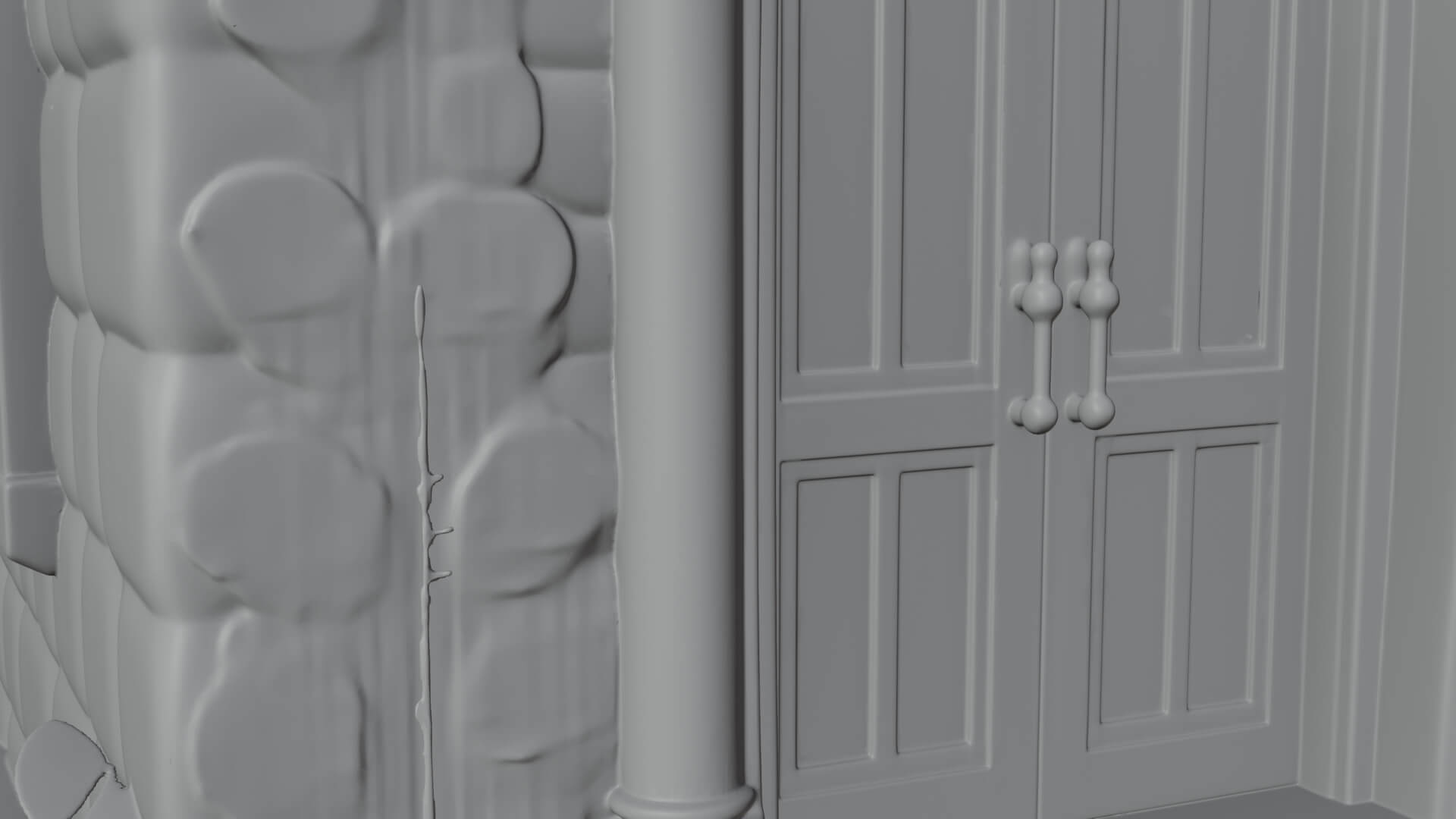 Easter Blossom Chapel House Design 3 3D Print Model 3D Model