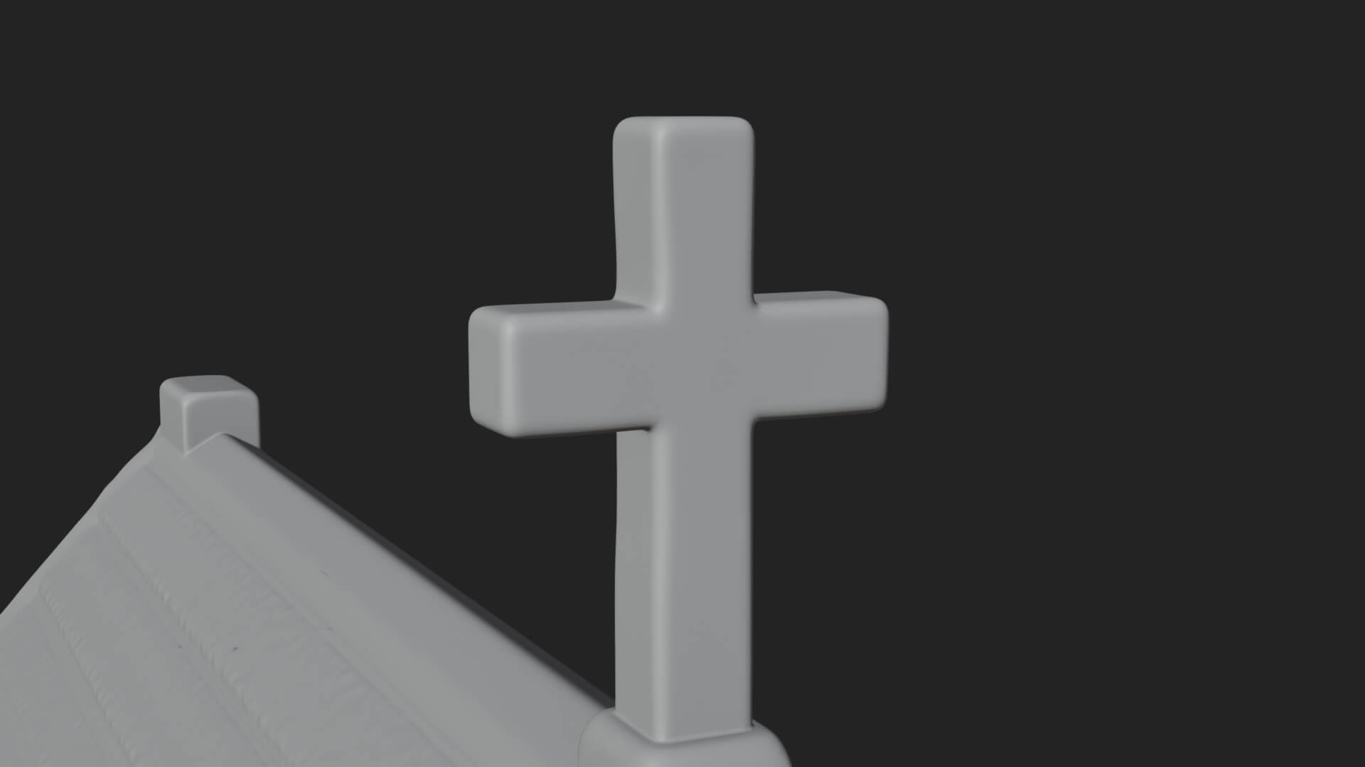 Easter Blossom Chapel House Design 4 3D Print Model 3D Model