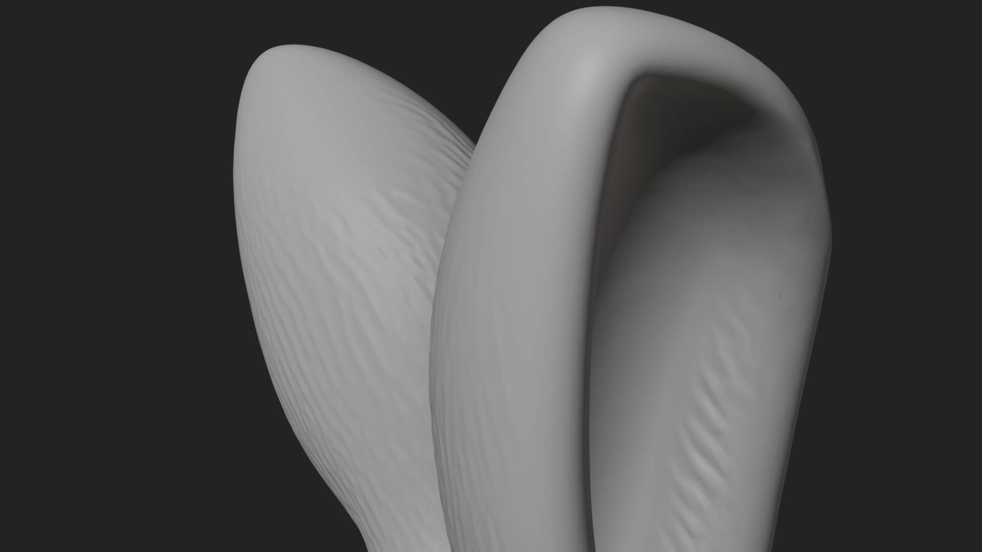 Easter Bunny with Basket Statue Design 5 3D Print Model 3D Model
