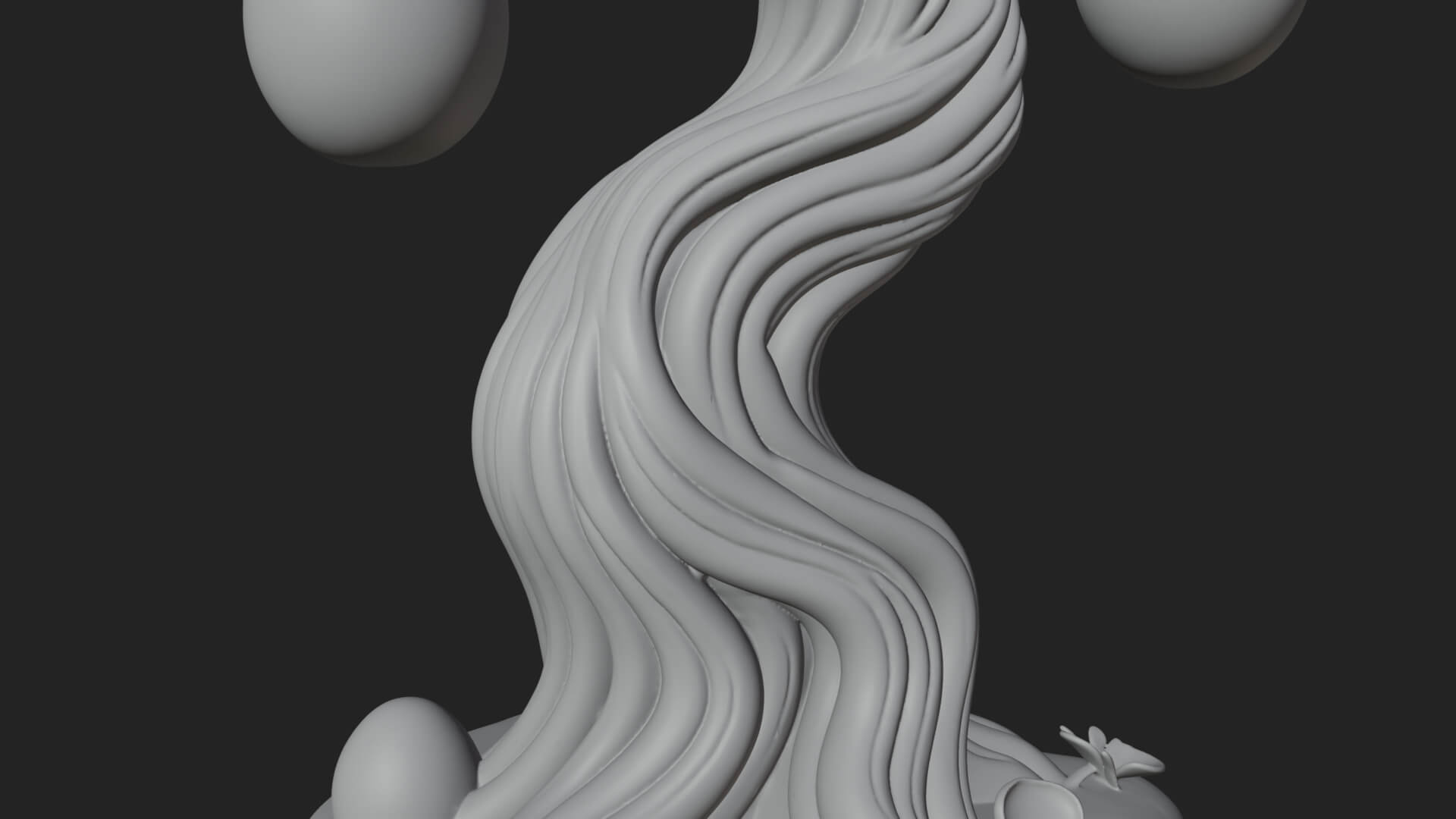 Easter Egg Blossom Tree Model Design 1 3D Print Model 3D Model