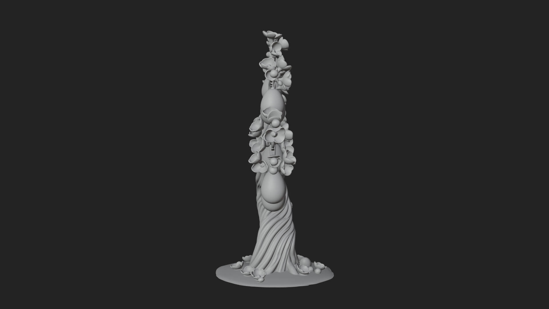 Easter Egg Blossom Tree Model Design 2 3D Print Model 3D Model