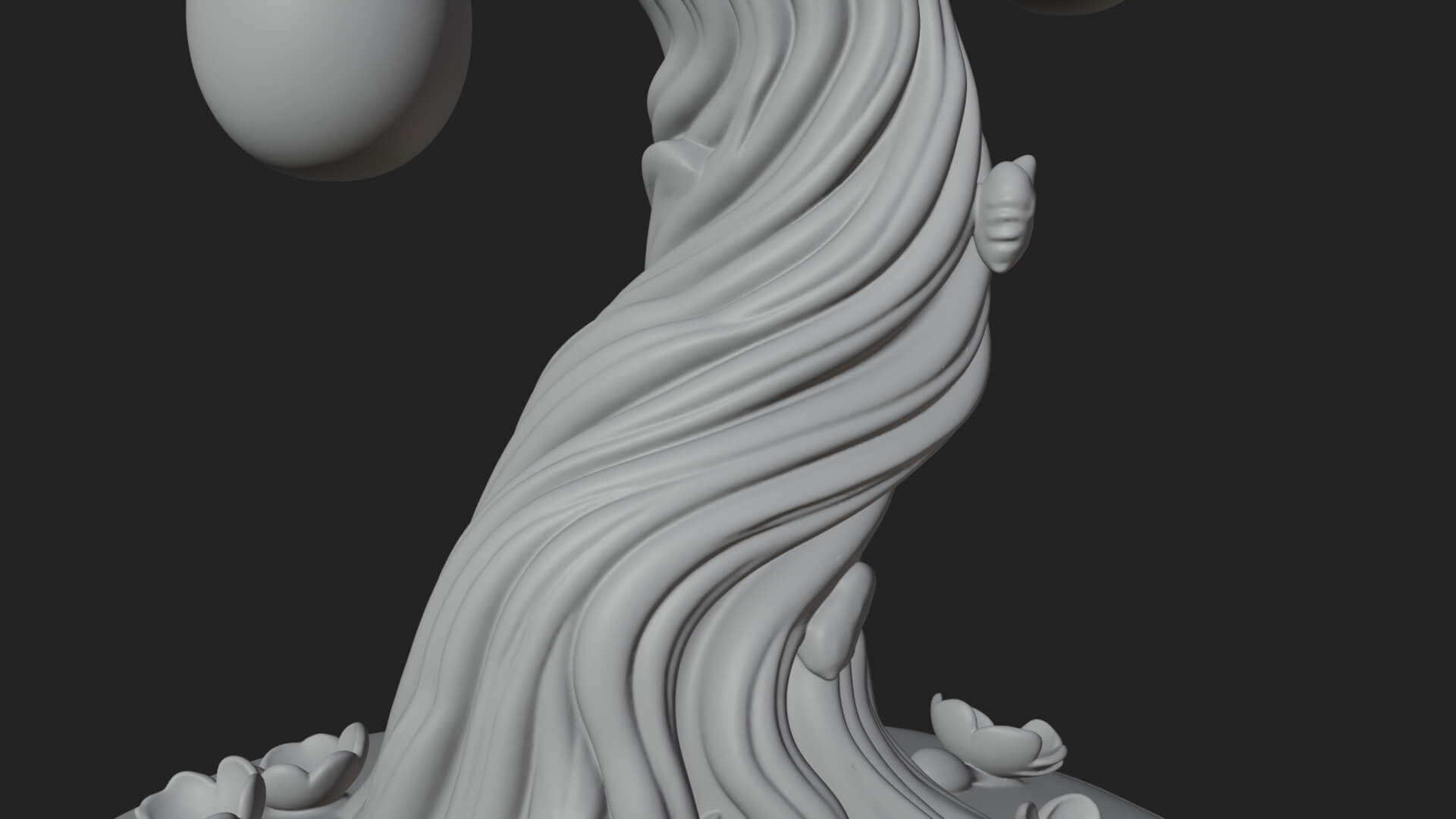 Easter Egg Blossom Tree Model Design 2 3D Print Model 3D Model