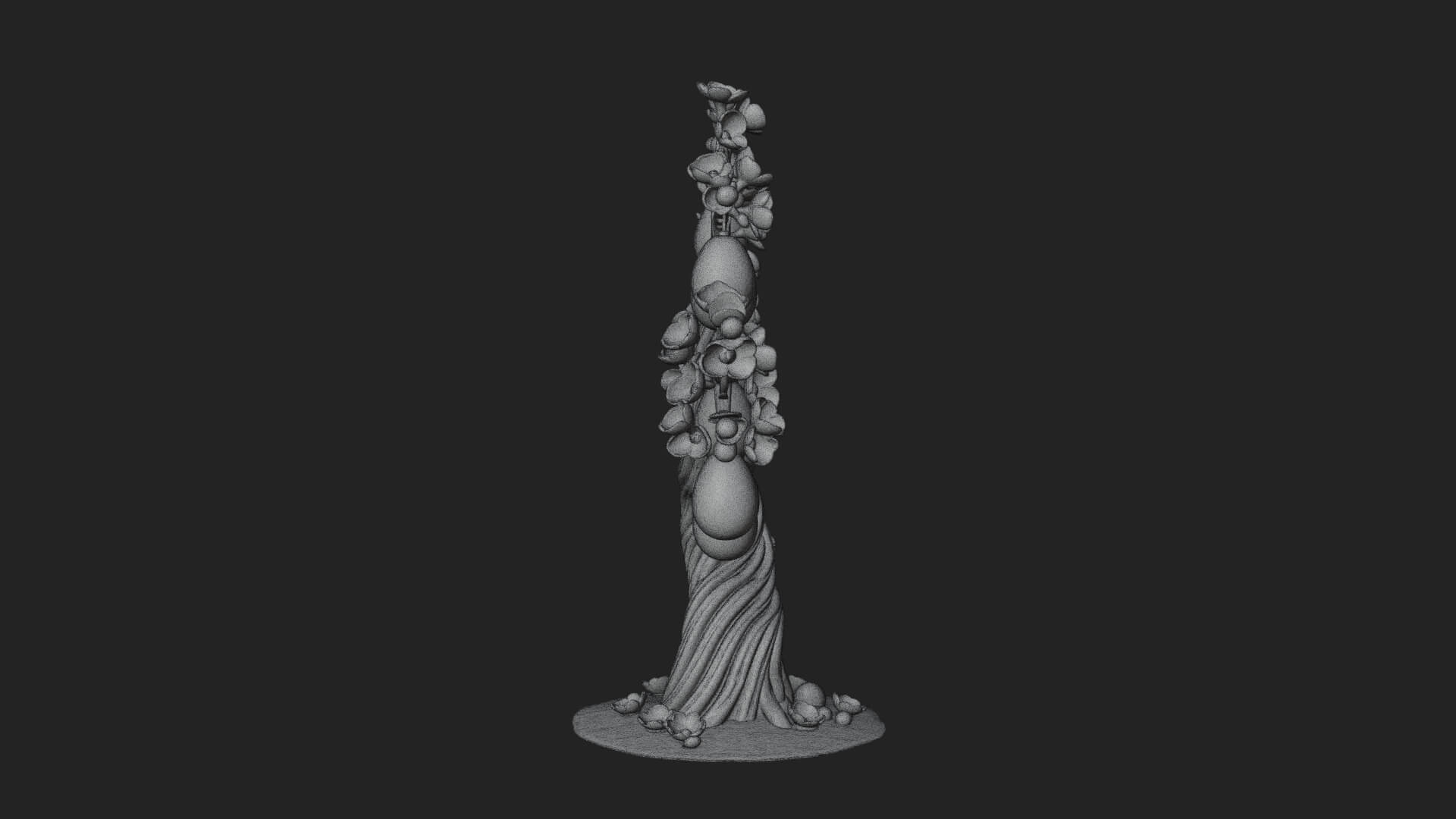 Easter Egg Blossom Tree Model Design 2 3D Print Model 3D Model