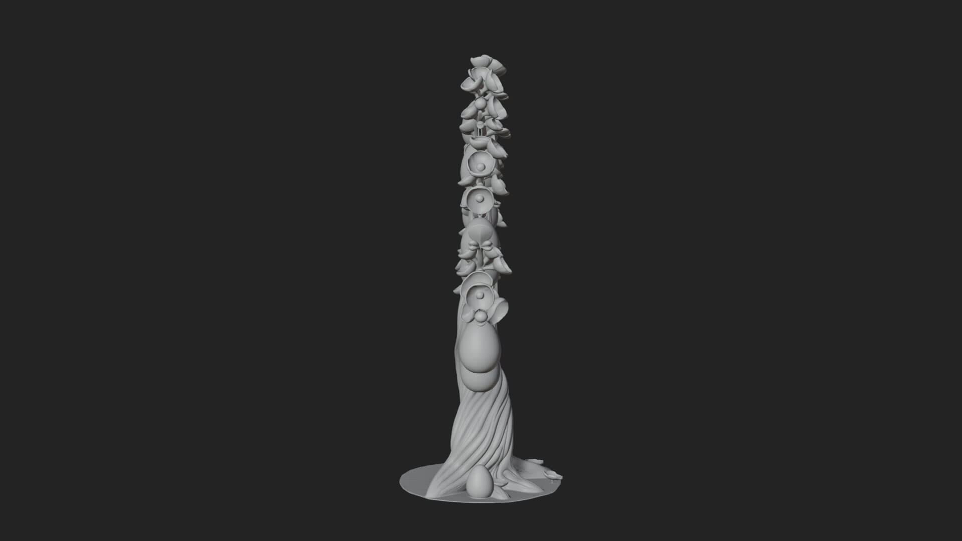 Easter Egg Blossom Tree Model Design 3 3D Print Model 3D Model