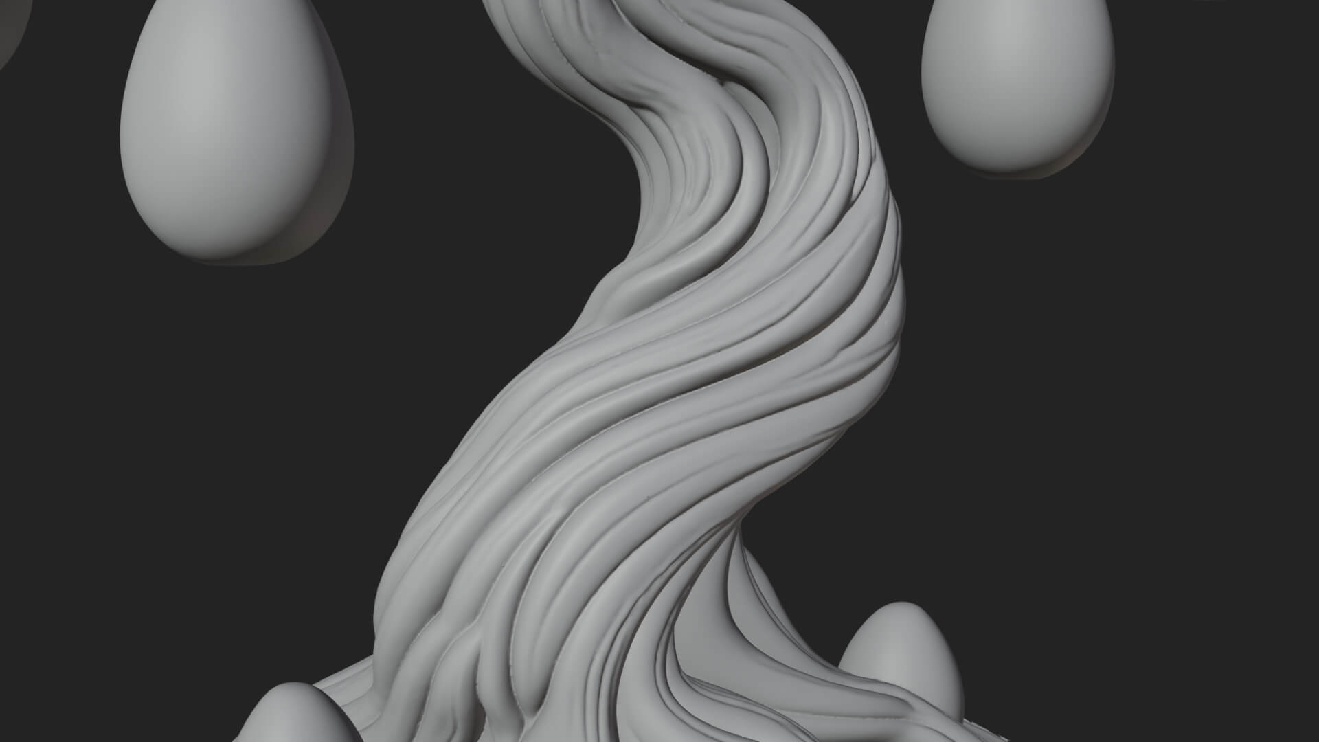 Easter Egg Blossom Tree Model Design 3 3D Print Model 3D Model