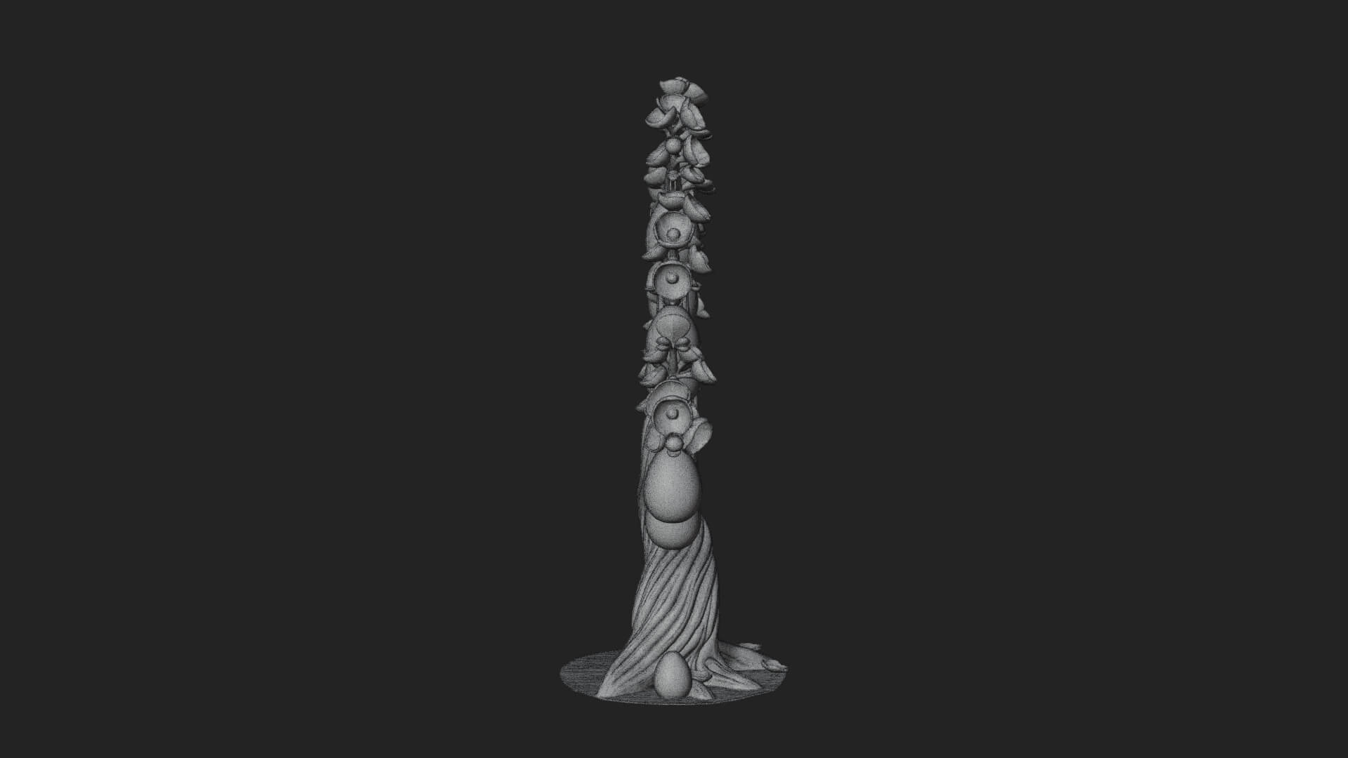 Easter Egg Blossom Tree Model Design 3 3D Print Model 3D Model