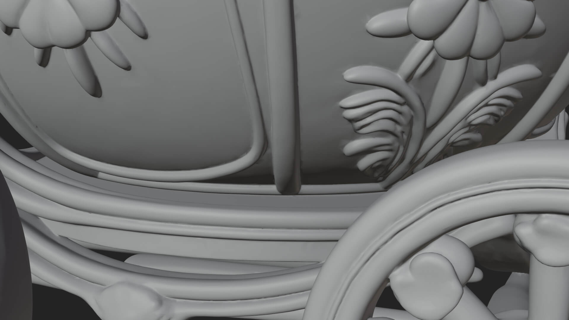 Easter Egg Carriage Model Design 1 3D Print Model 3D Model