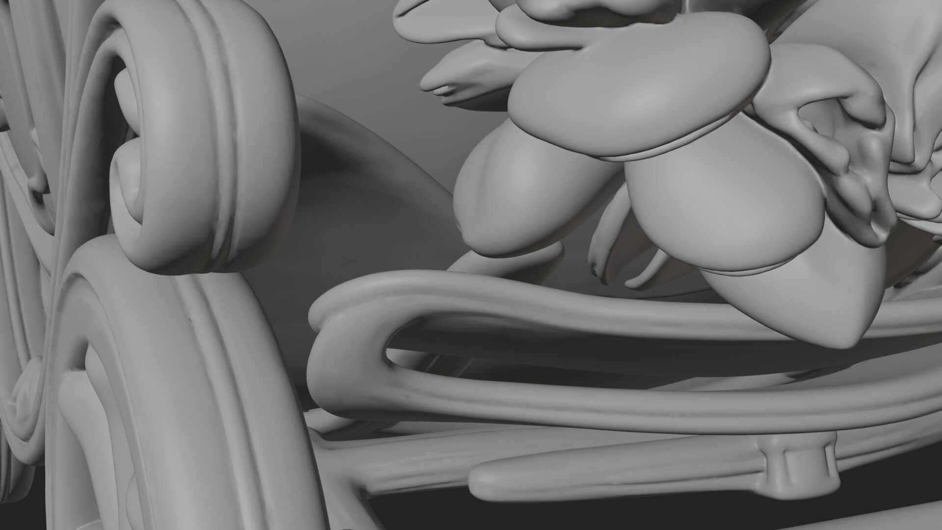 Easter Egg Carriage Model Design 2 3D Print Model 3D Model