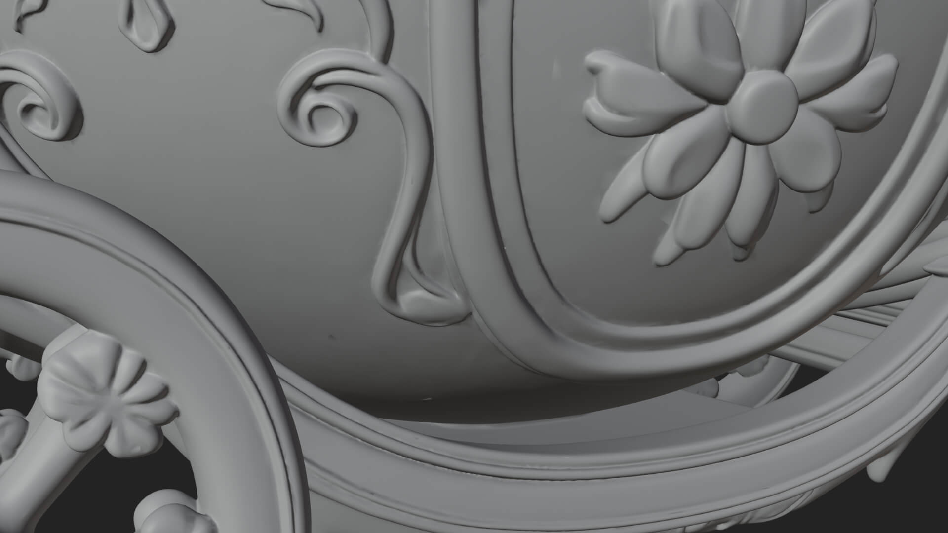 Easter Egg Carriage Model Design 4 3D Print Model 3D Model