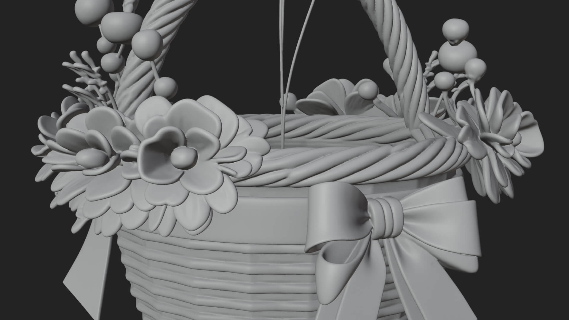 Easter Egg Hot Air Balloon Model Design 1 3D Print Model 3D Model