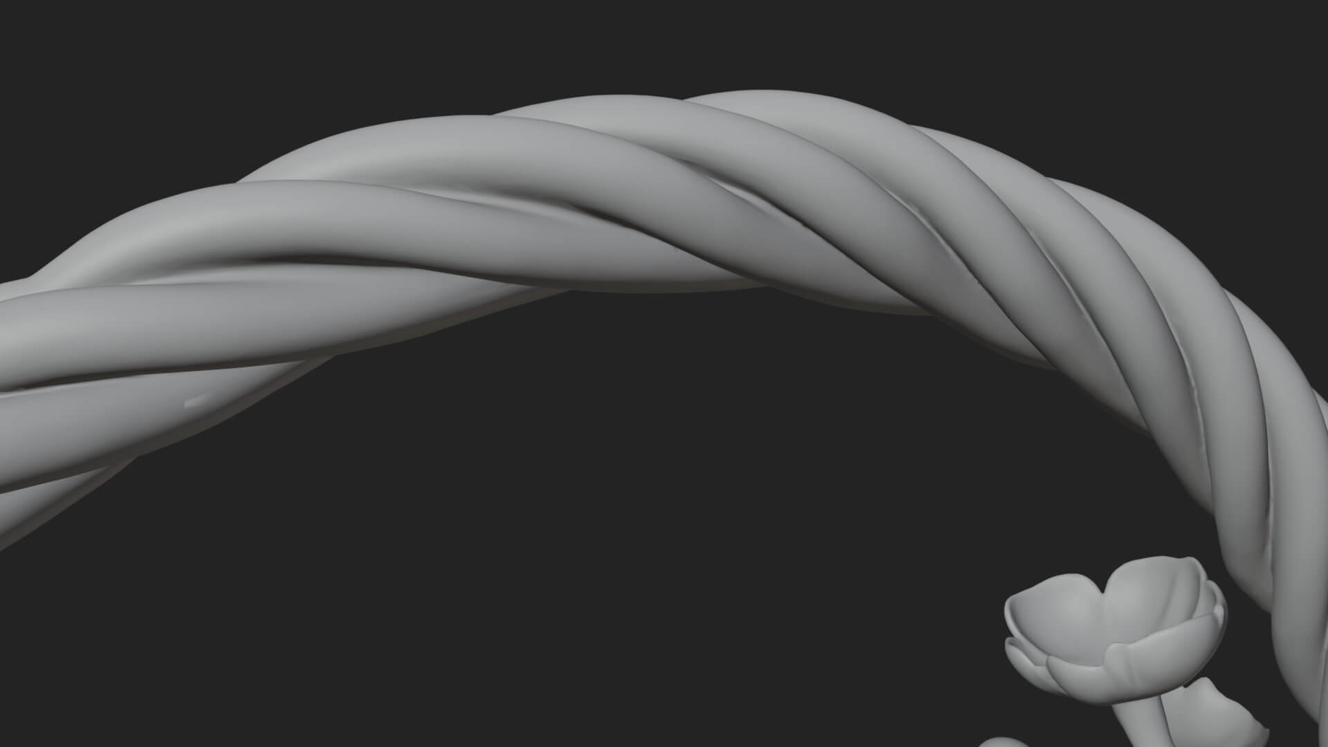 Easter Egg in Basket Ornament Design 6 3D Print Model 3D Model