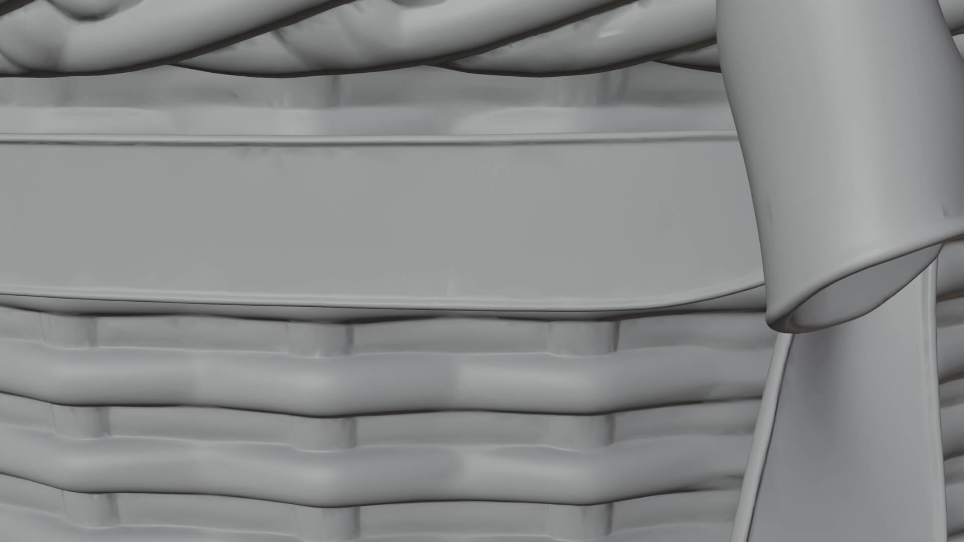 Easter Egg in Basket Ornament Design 6 3D Print Model 3D Model