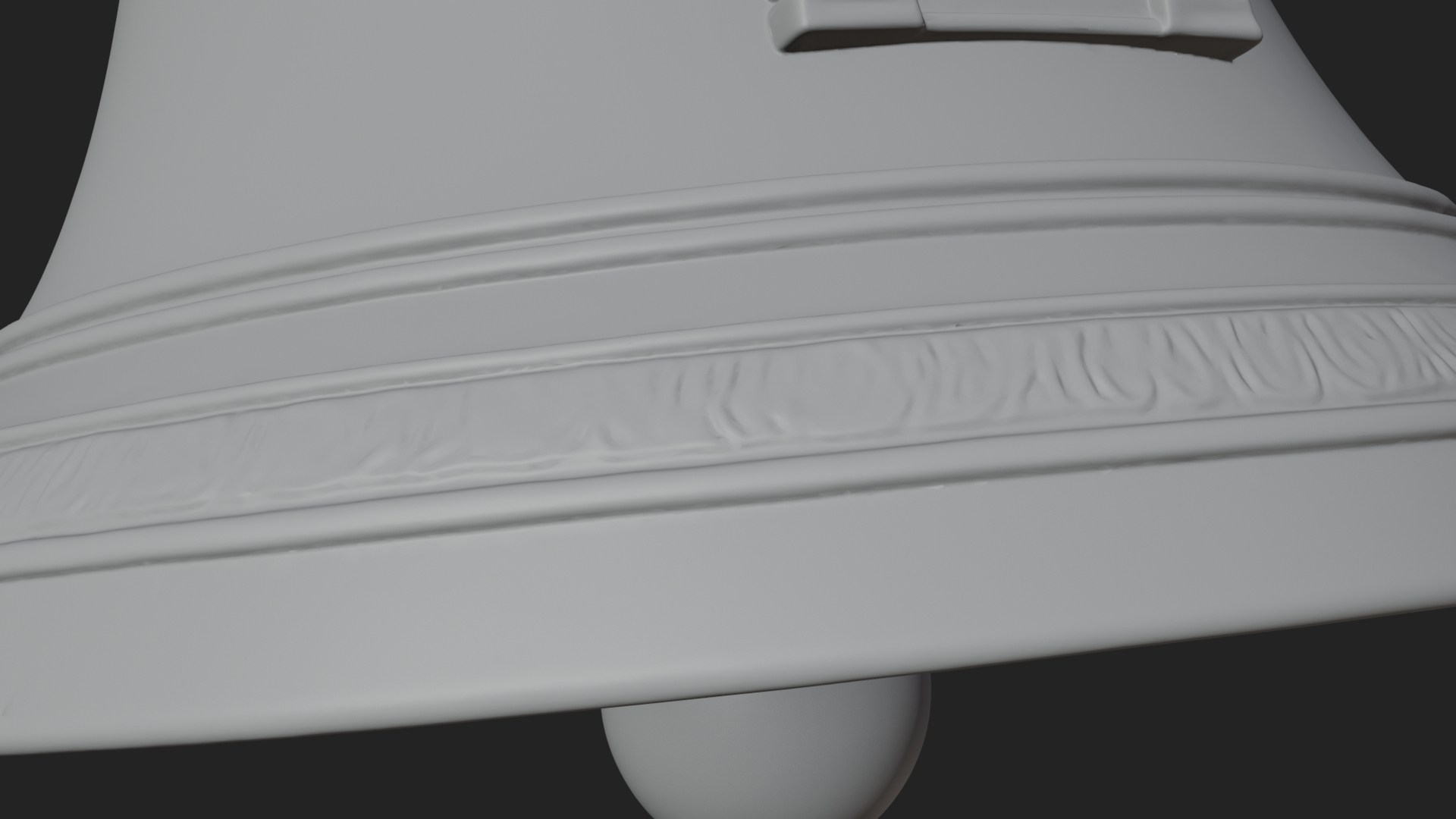 Easter Lily Church Bell Ornament Design 2 3D Print Model 3D Model