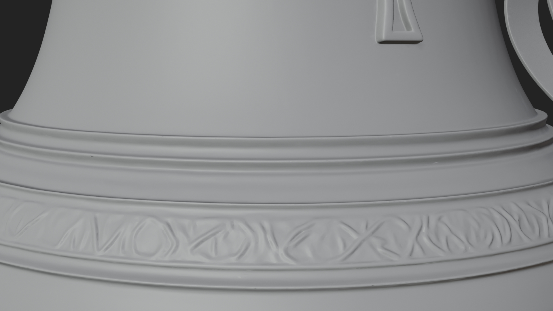 Easter Lily Church Bell Ornament Design 3 3D Print Model 3D Model