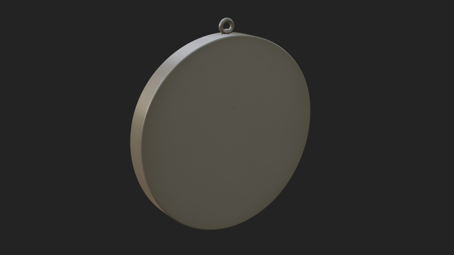 Egyptian Cat Oval Relief Plaque Design 4 3D Print Model 3D Model