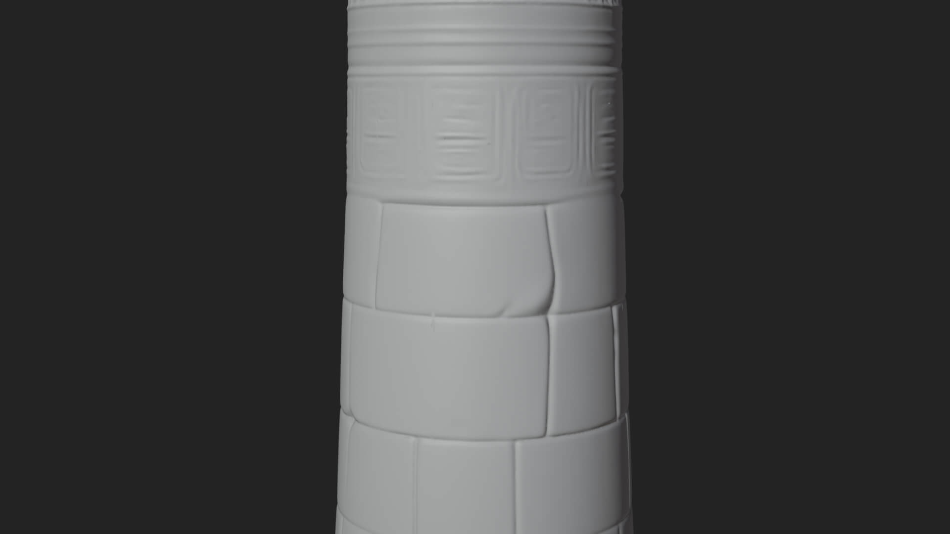 Egyptian Column Model Design 5 3D Print Model 3D Model