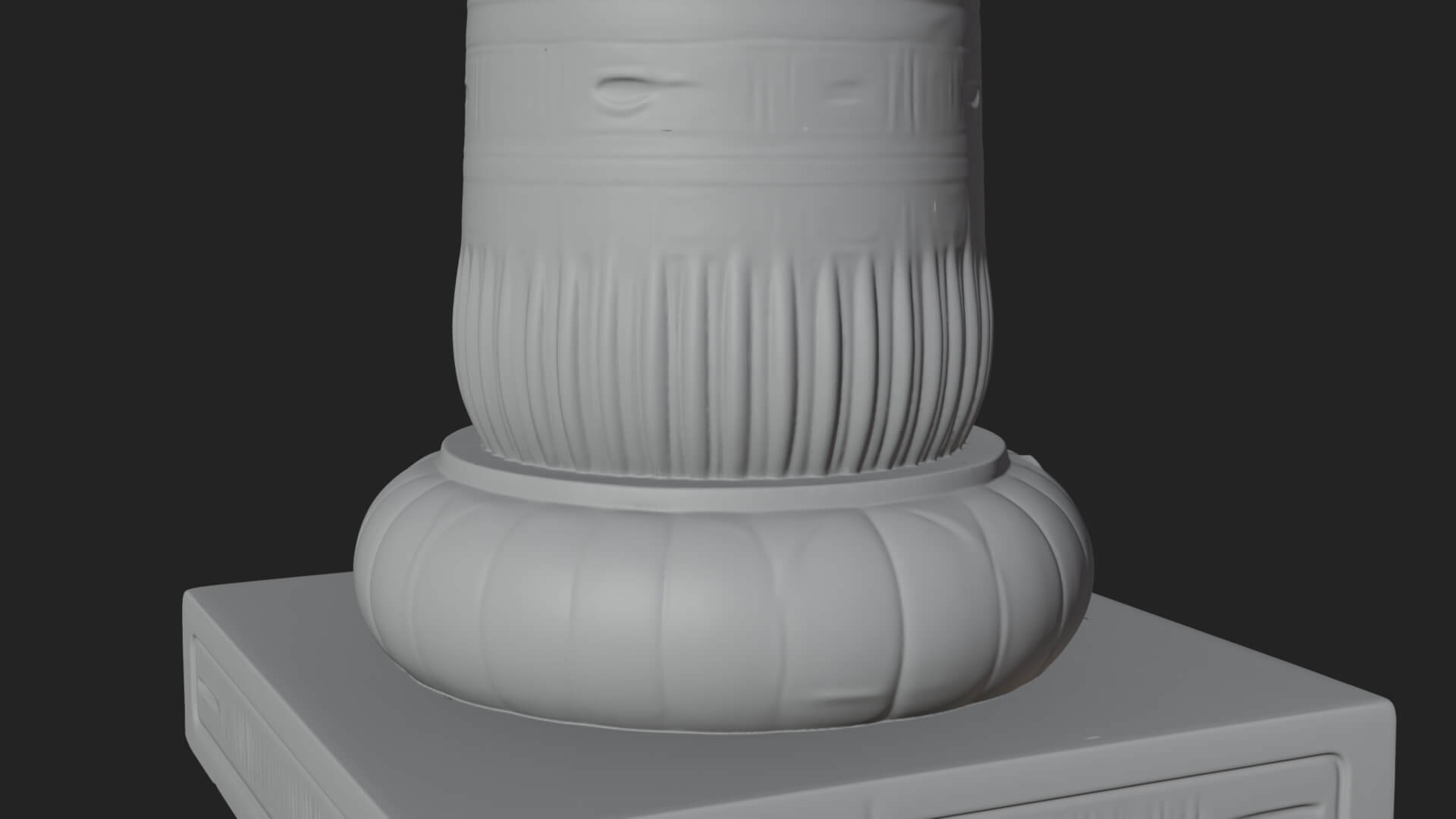Egyptian Column Model Design 5 3D Print Model 3D Model